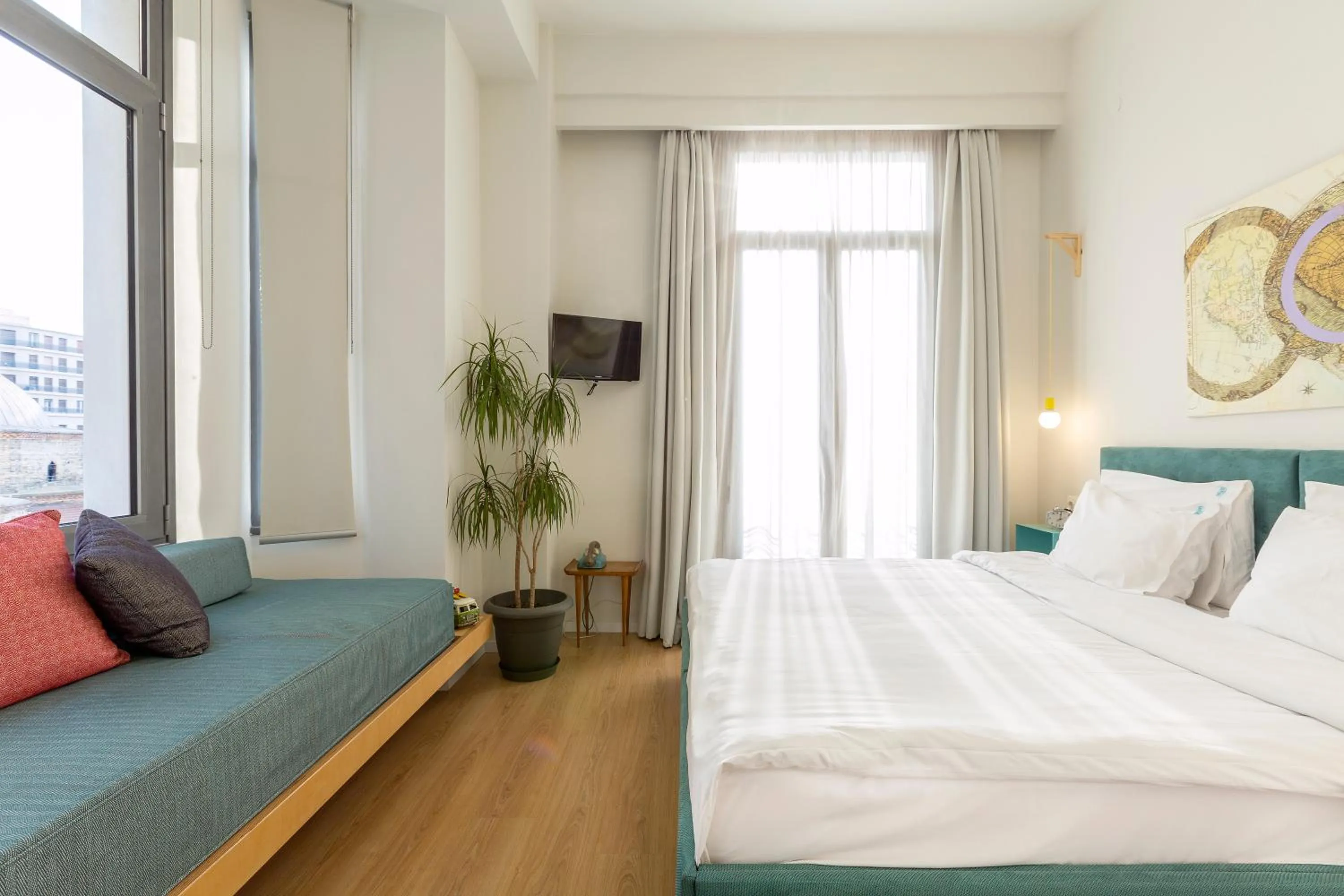 Bedroom, Bed in The Caravan