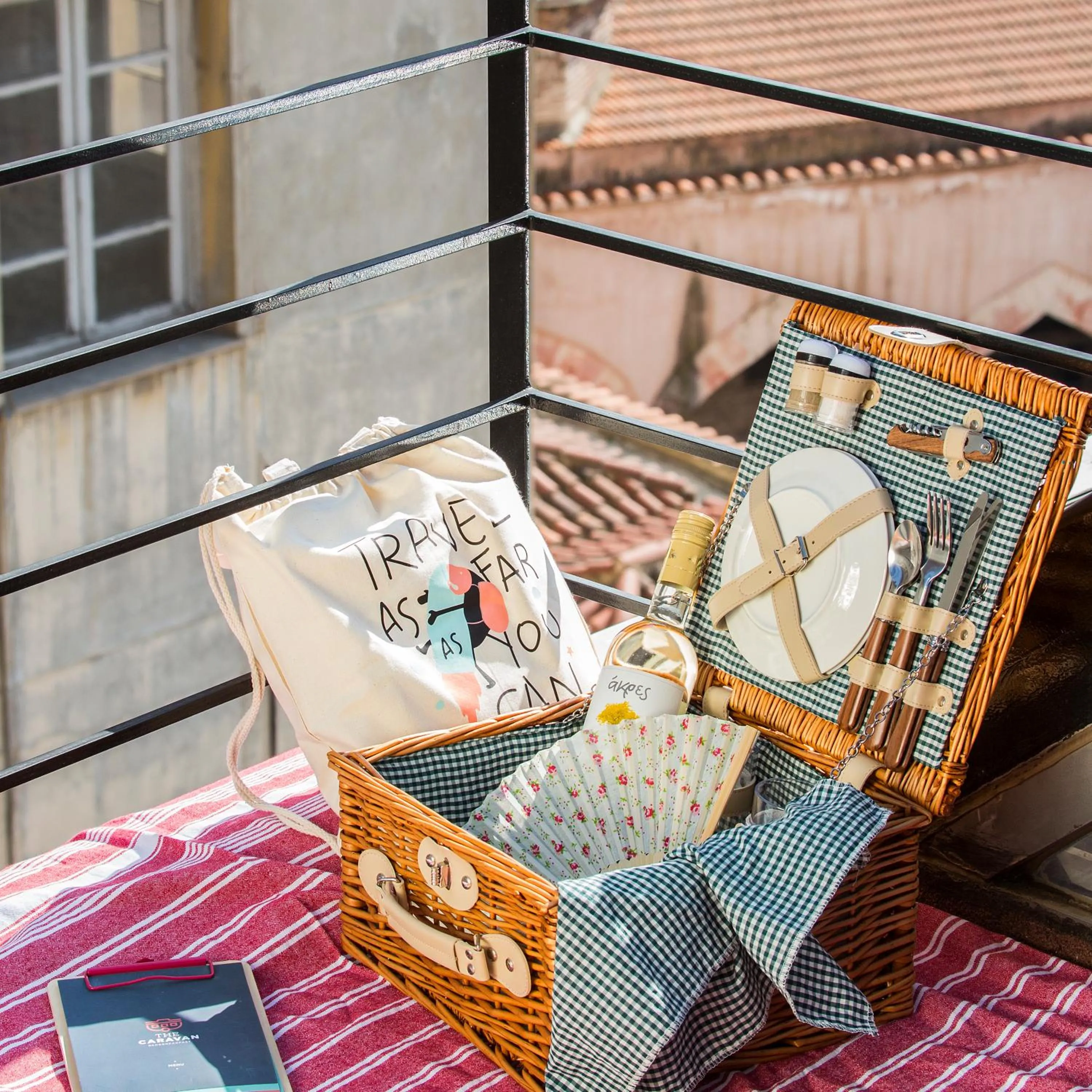 Balcony/Terrace in The Caravan