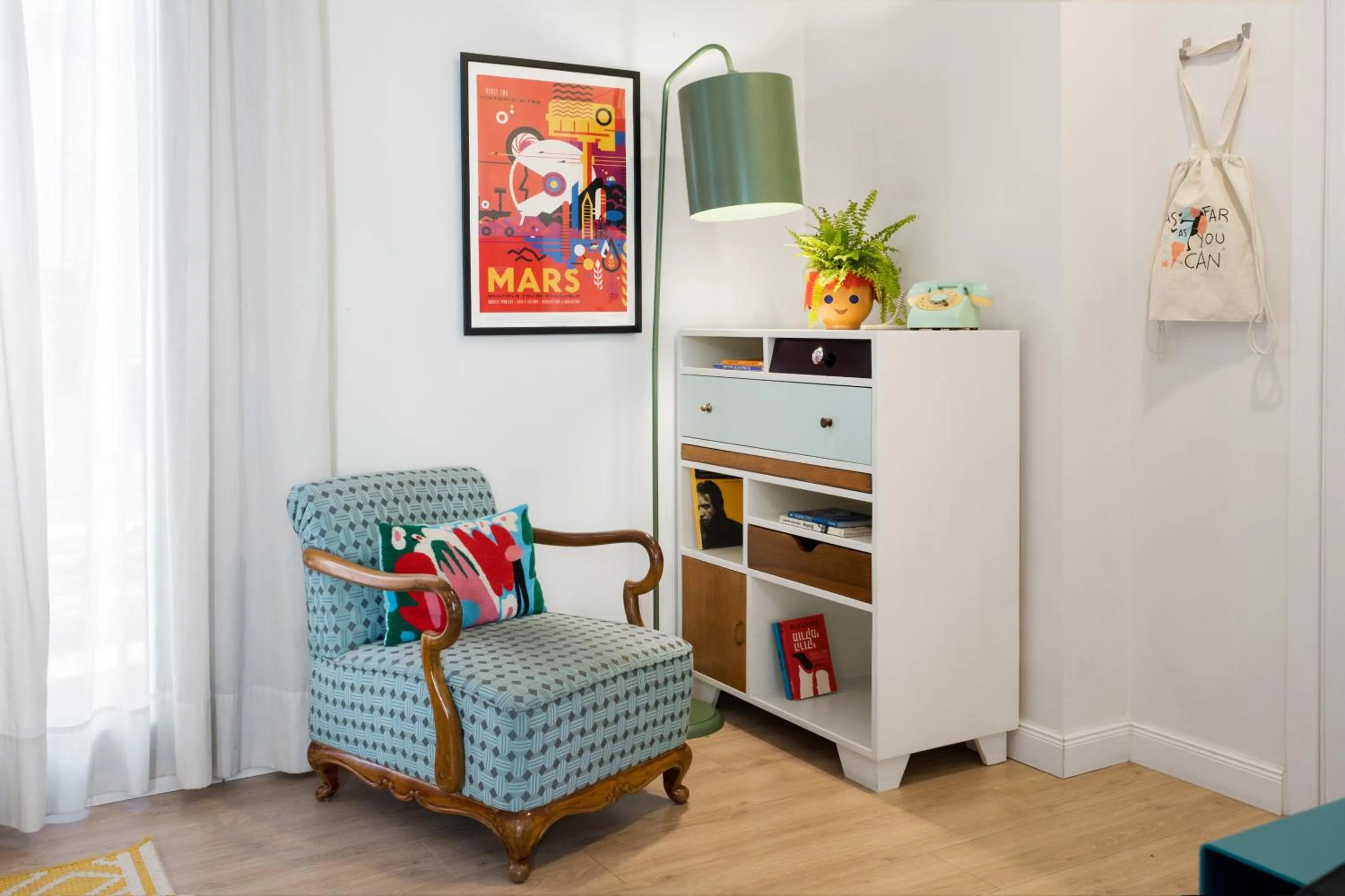 Bedroom in The Caravan