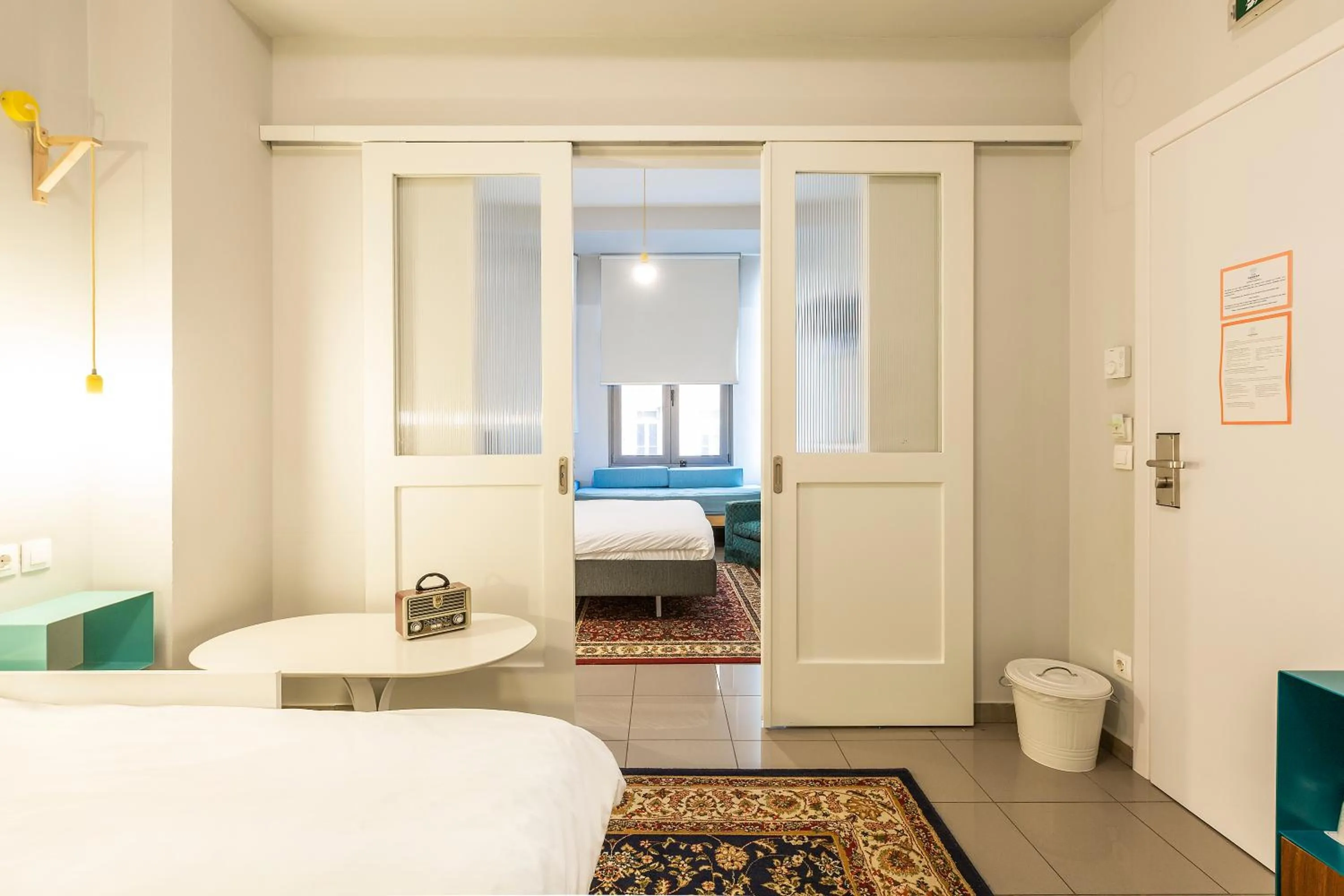 Photo of the whole room, Bed in The Caravan