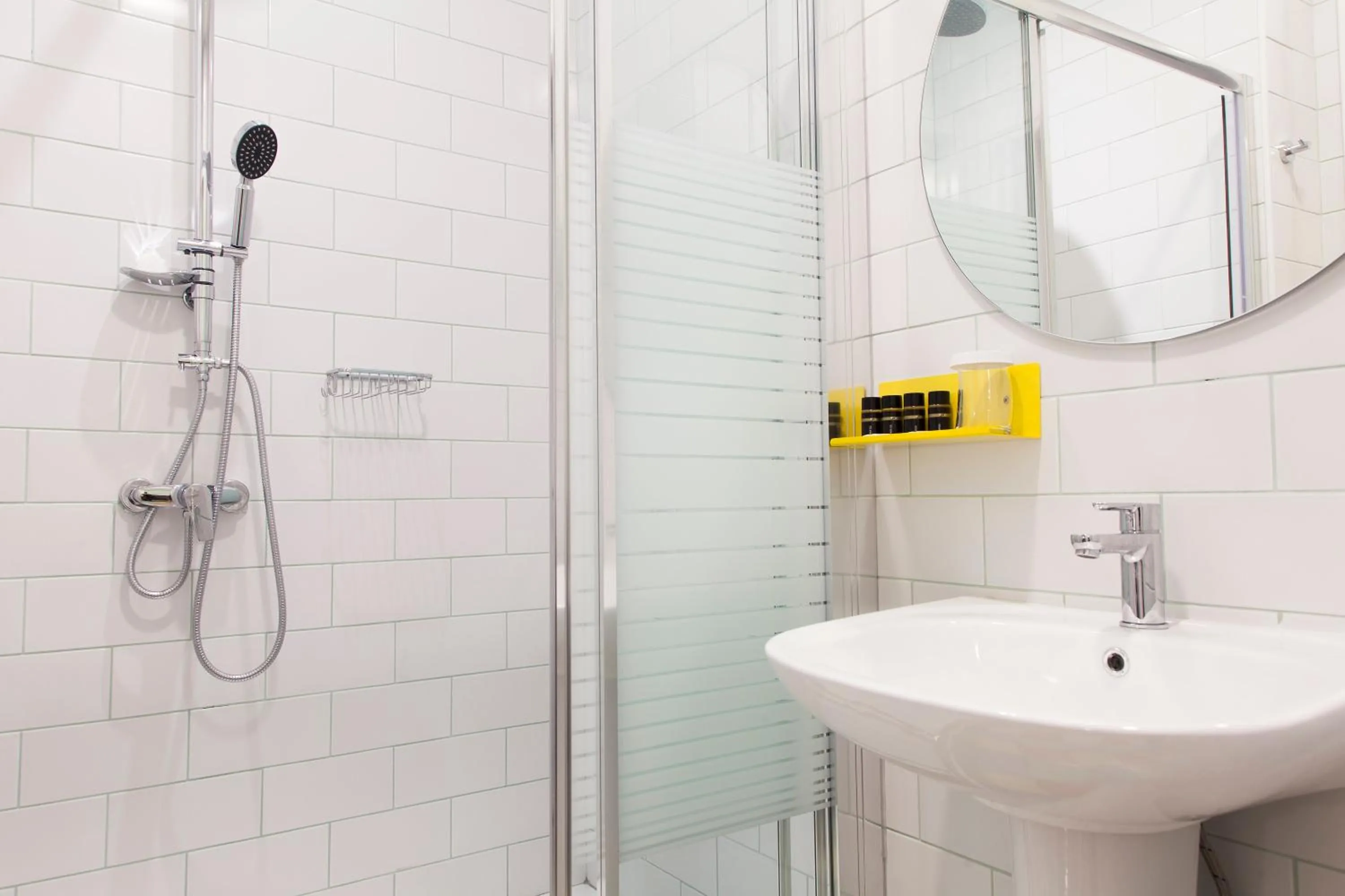 Shower in The Caravan