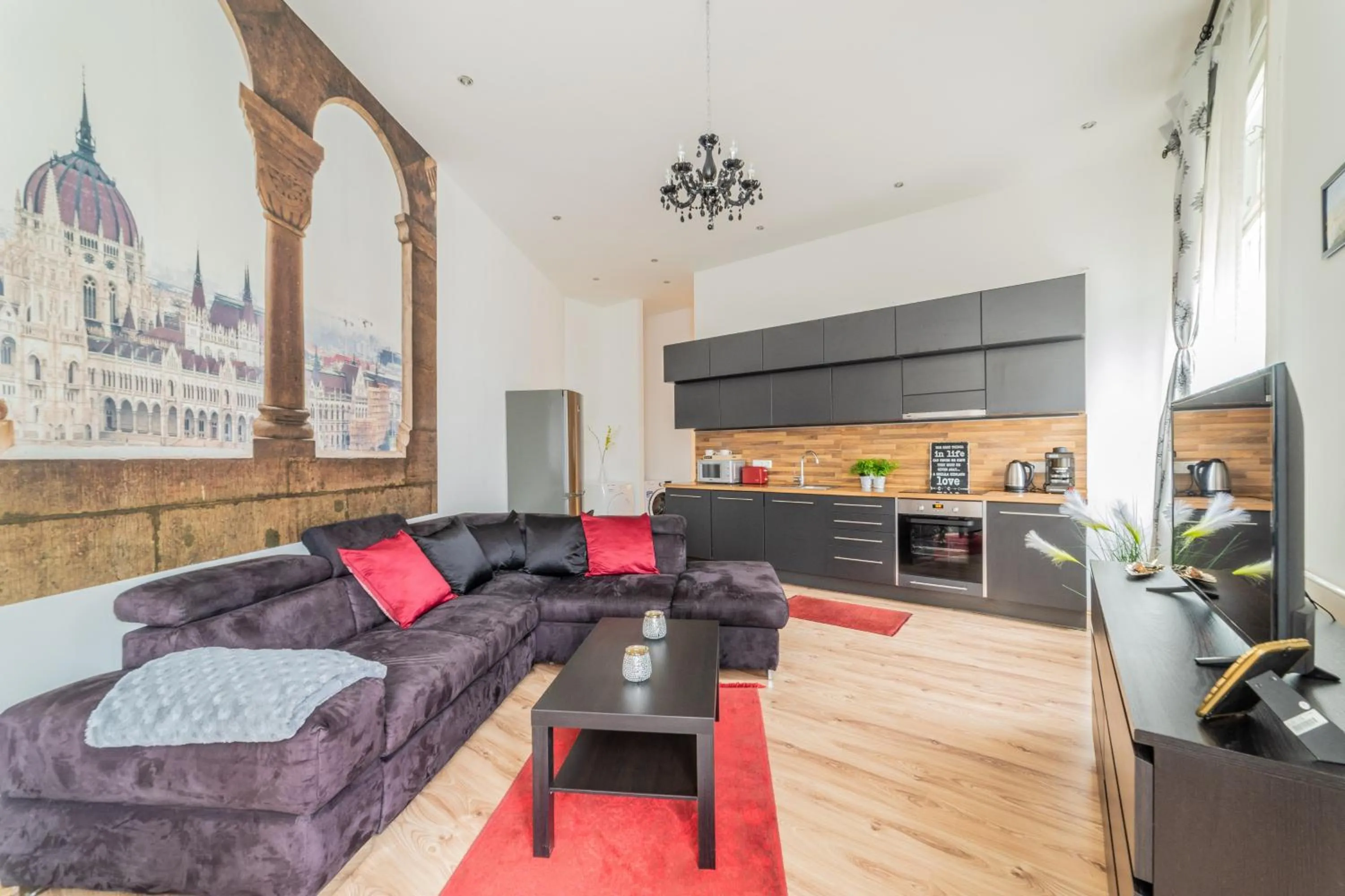 Living room in Real Apartments Anker