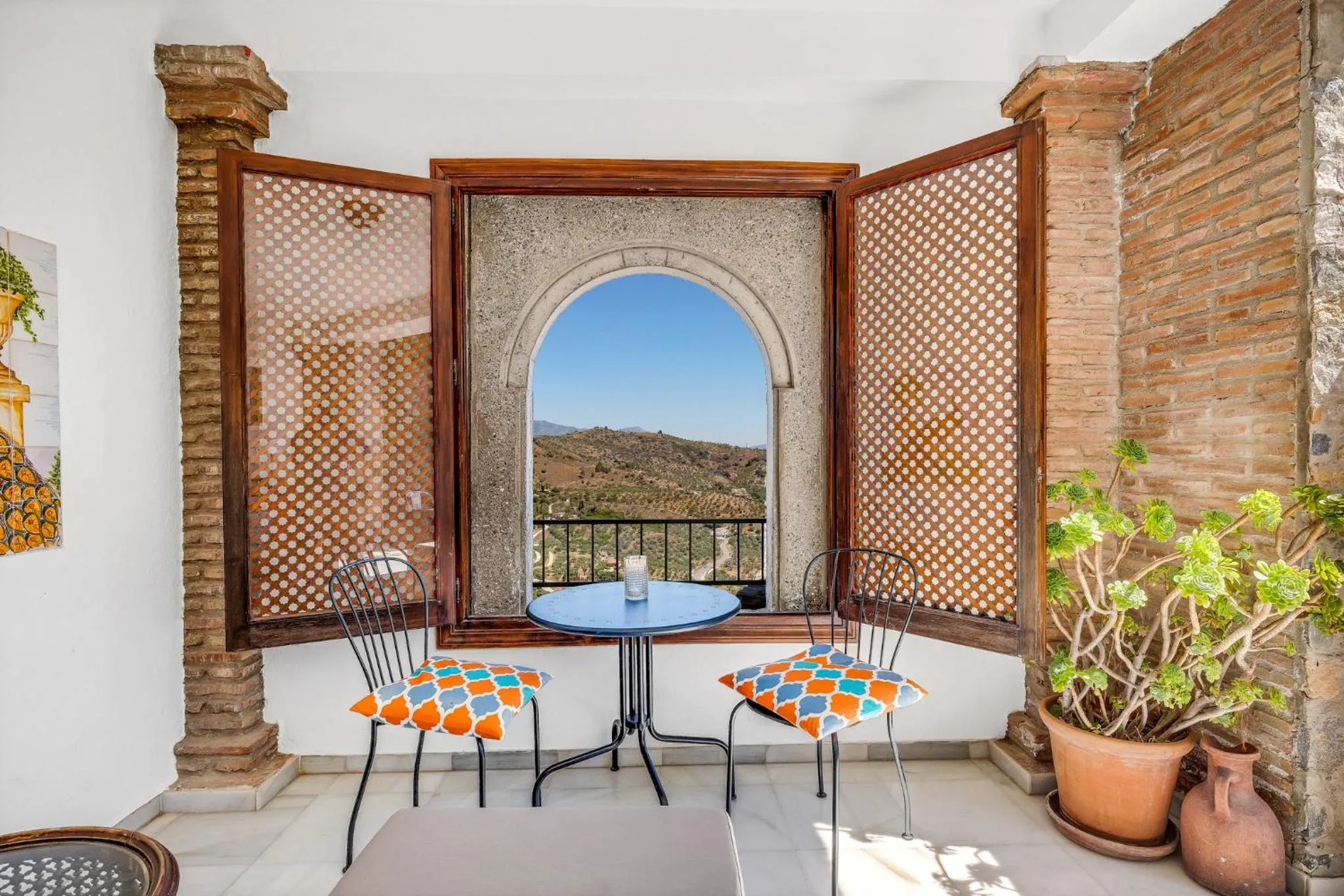 Decorative detail in Hotel Castillo de Monda