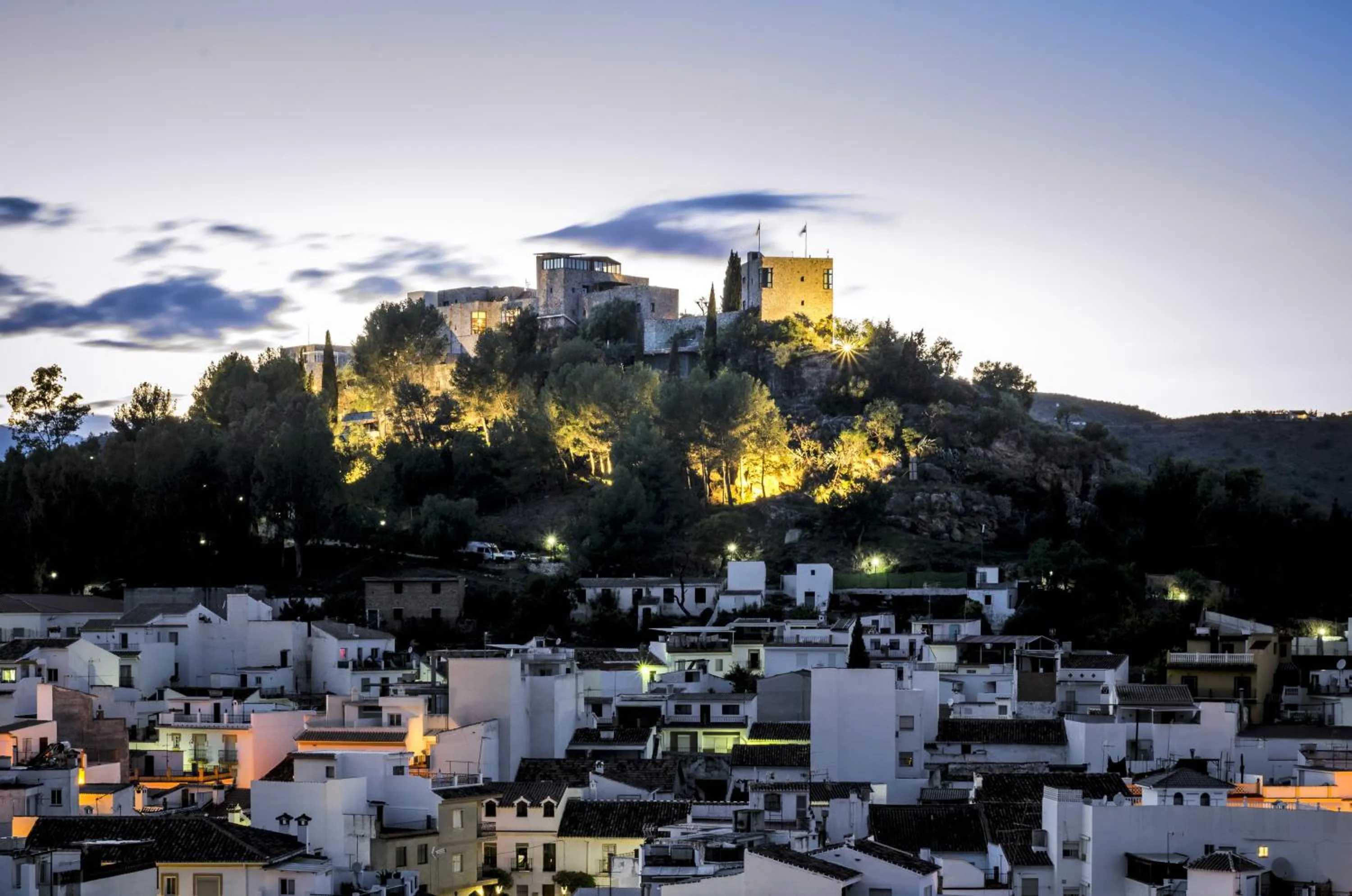 Property building in Hotel Castillo de Monda