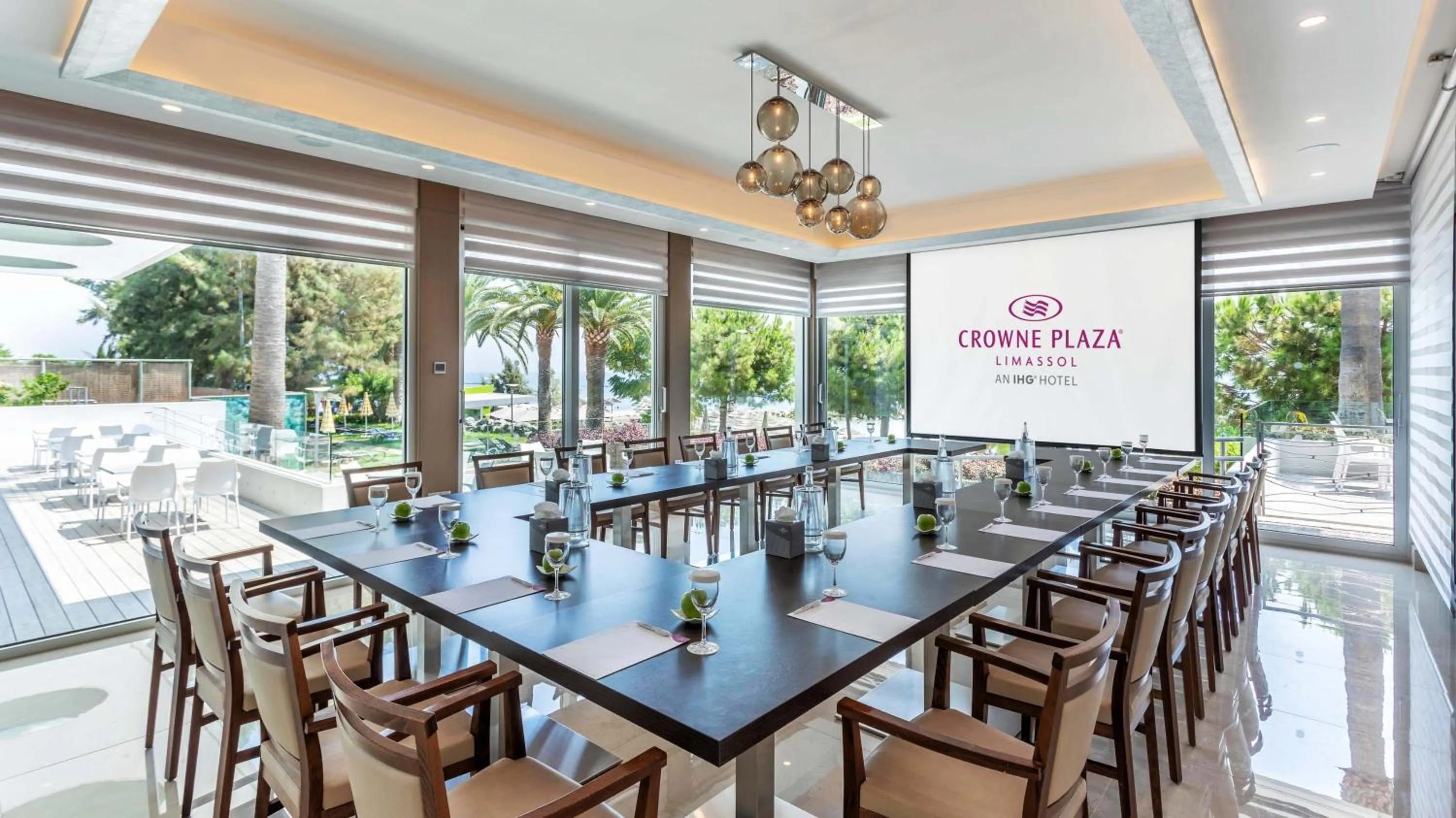 Meeting/conference room in Crowne Plaza Limassol by IHG