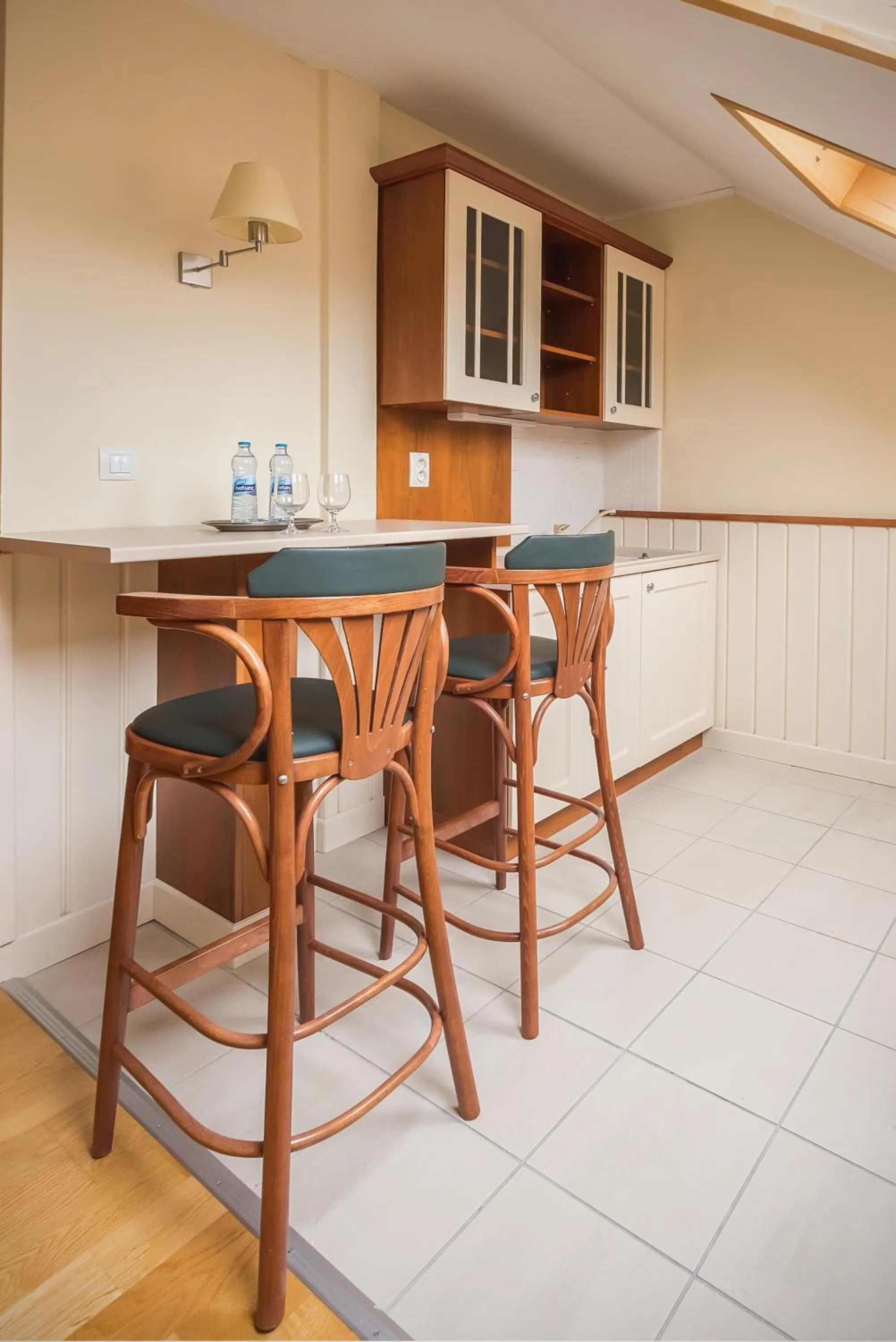 Kitchen or kitchenette in Hotel Torysa