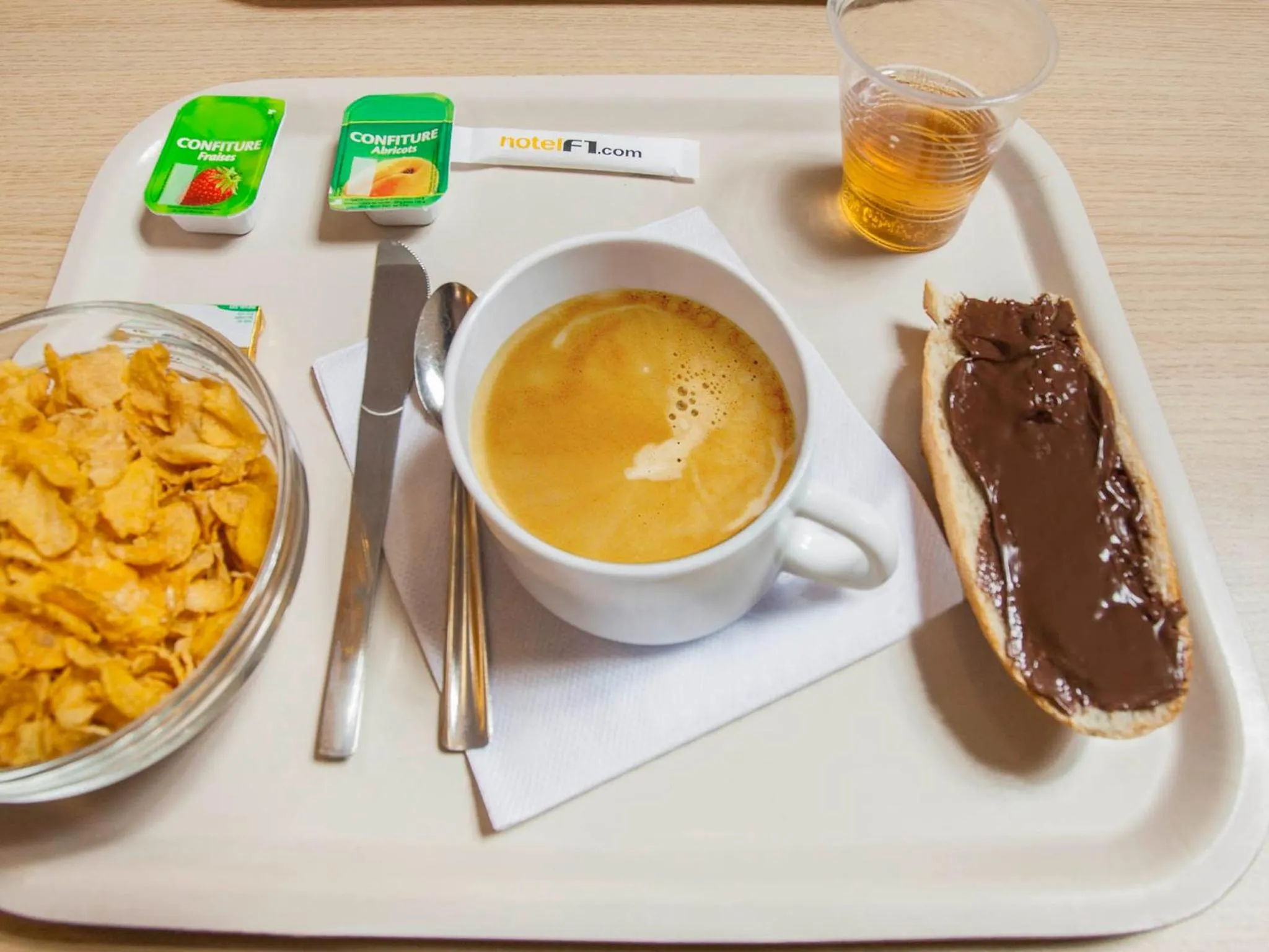 Food close-up in HotelF1 Perpignan Sud