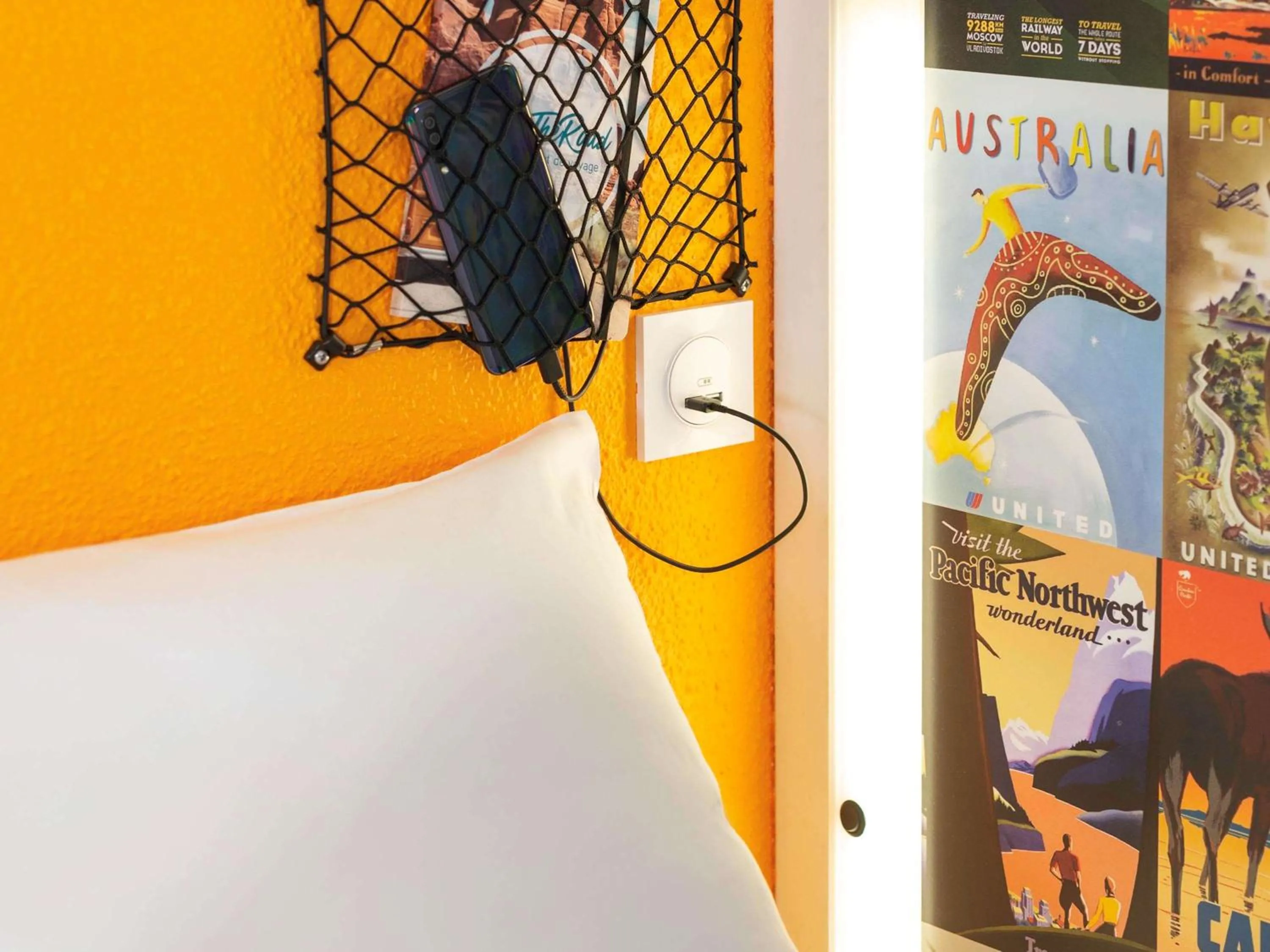 Photo of the whole room in hotel F1 Vannes