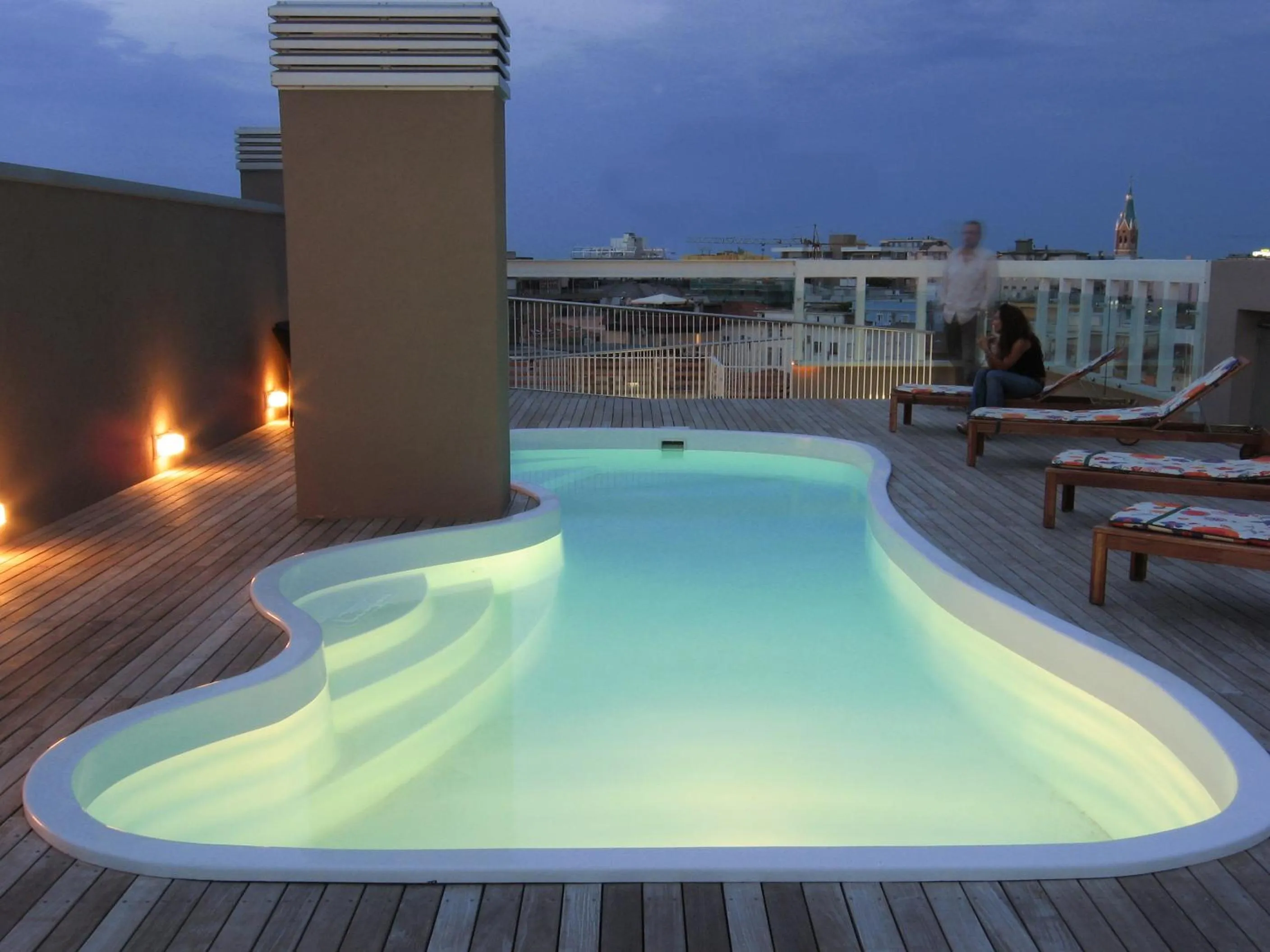 Swimming pool in Residence Delfina