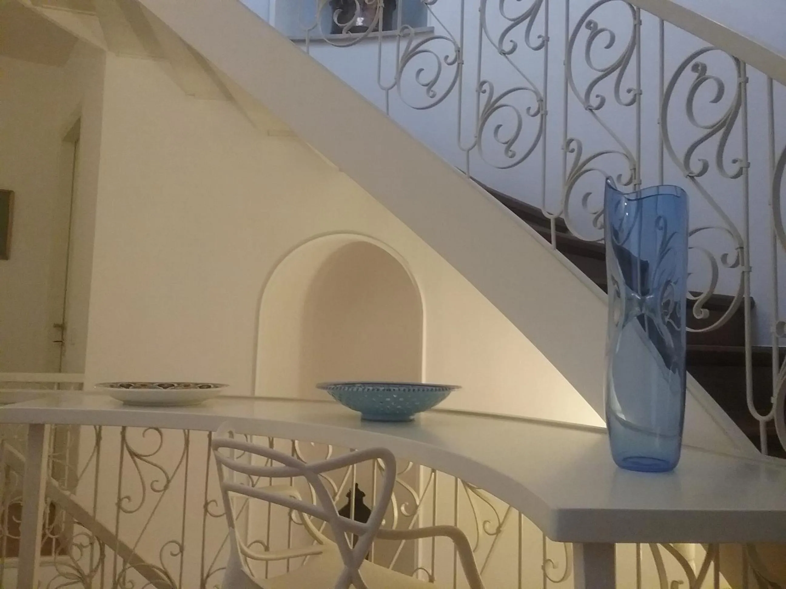 Decorative detail in B&B Barberia