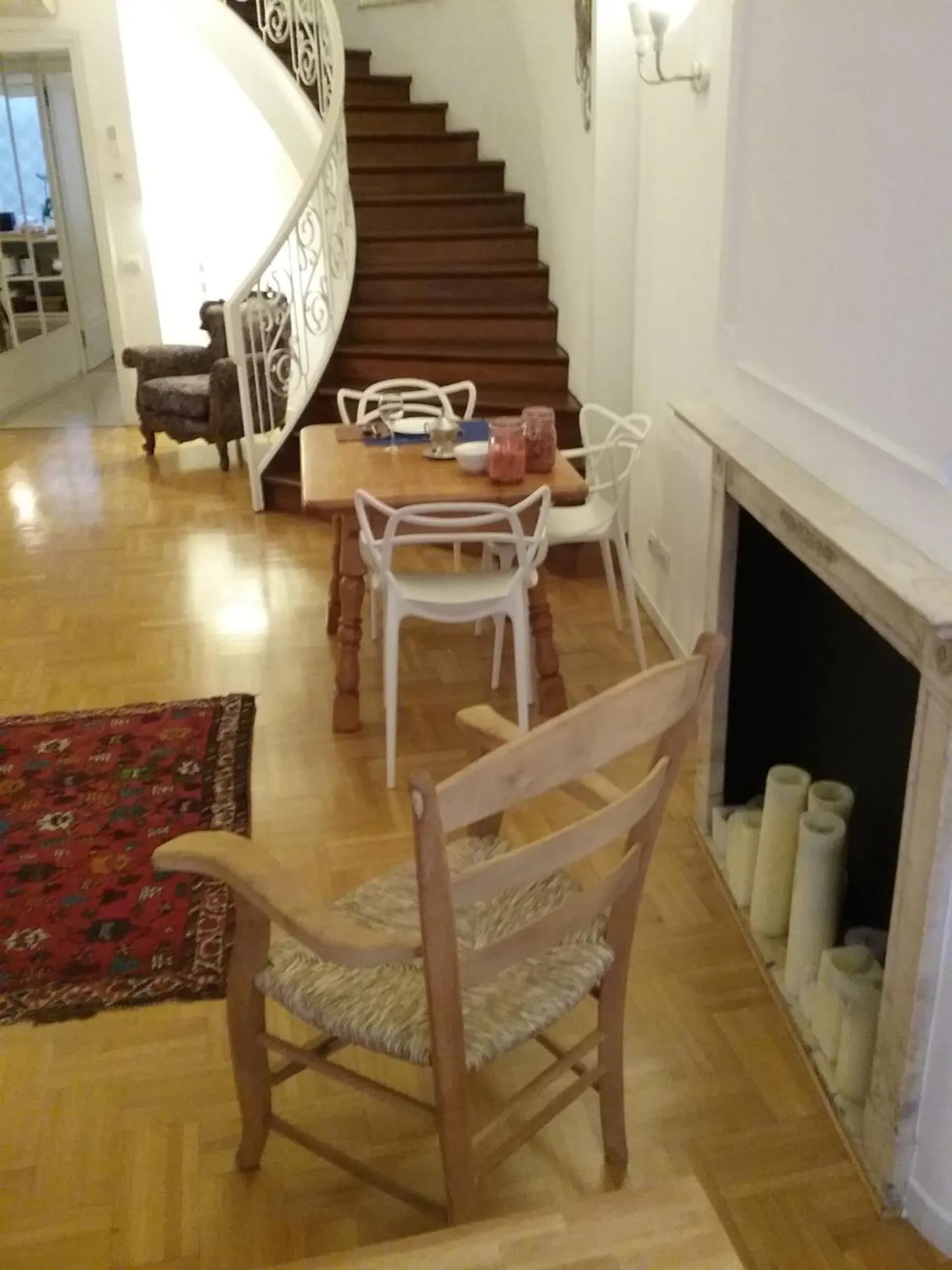 Living room in B&B Barberia