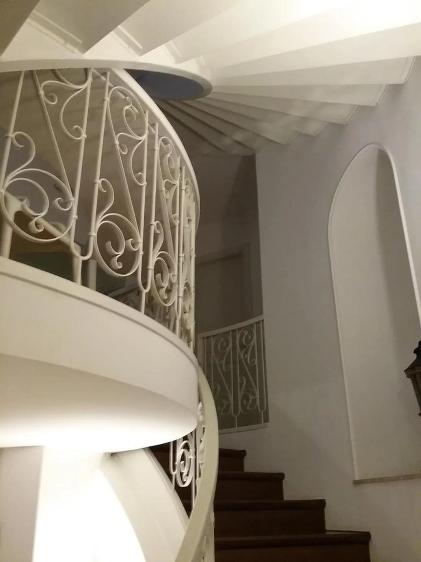 Decorative detail in B&B Barberia