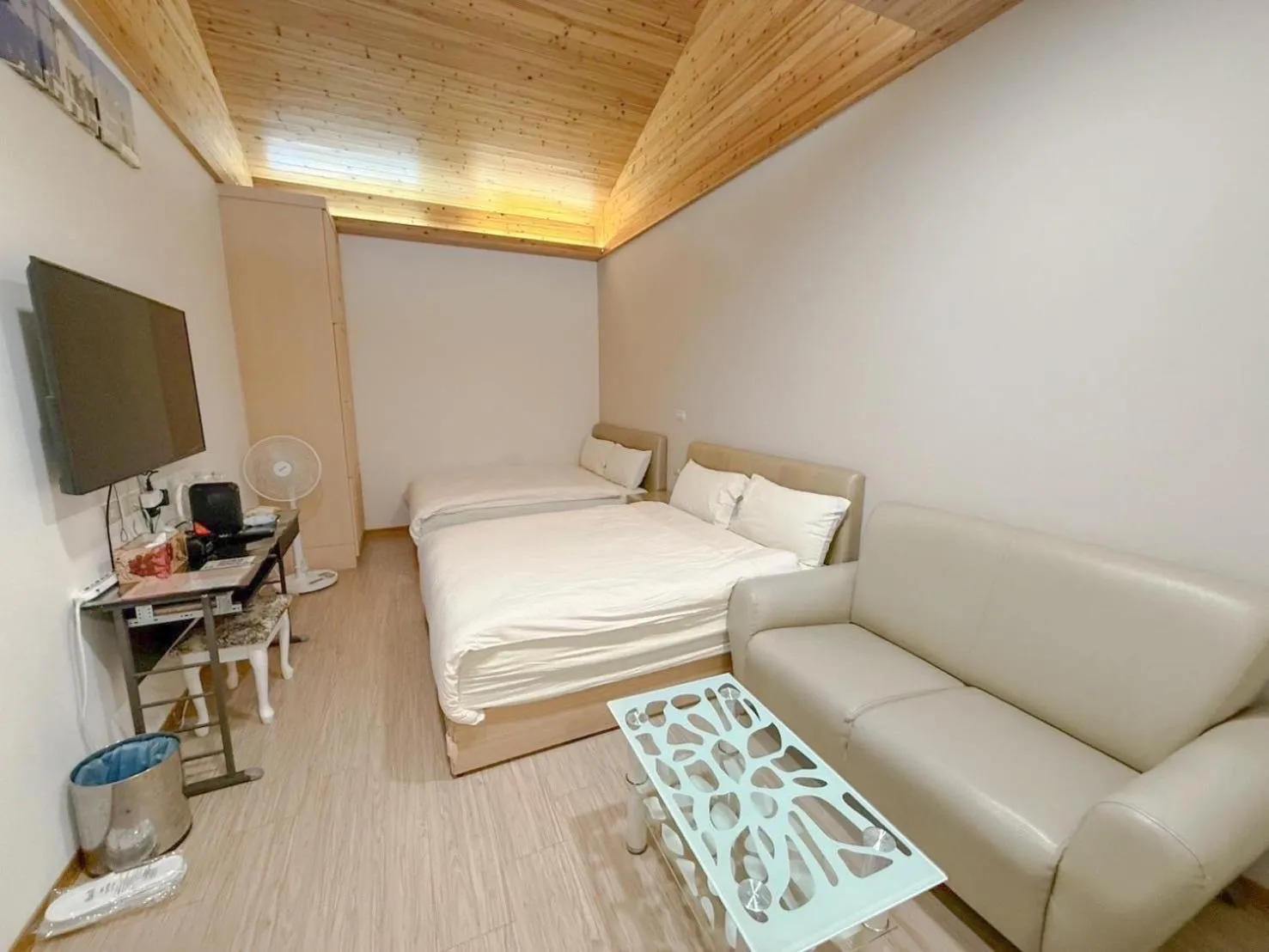 Bed in Tamshui Homestay