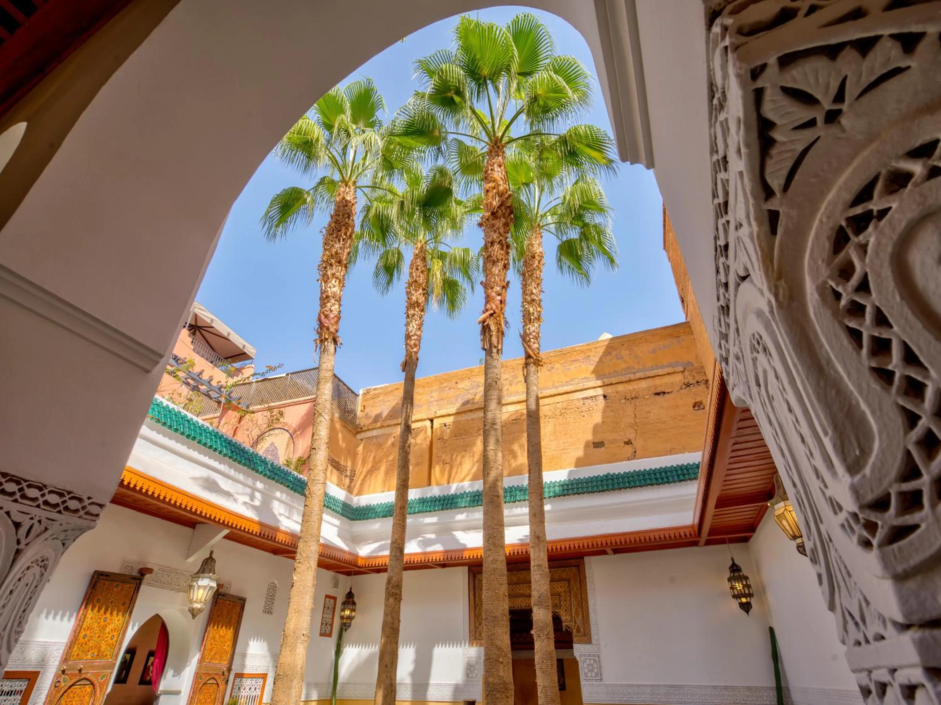 Patio in Palais Tinmel Marrakech