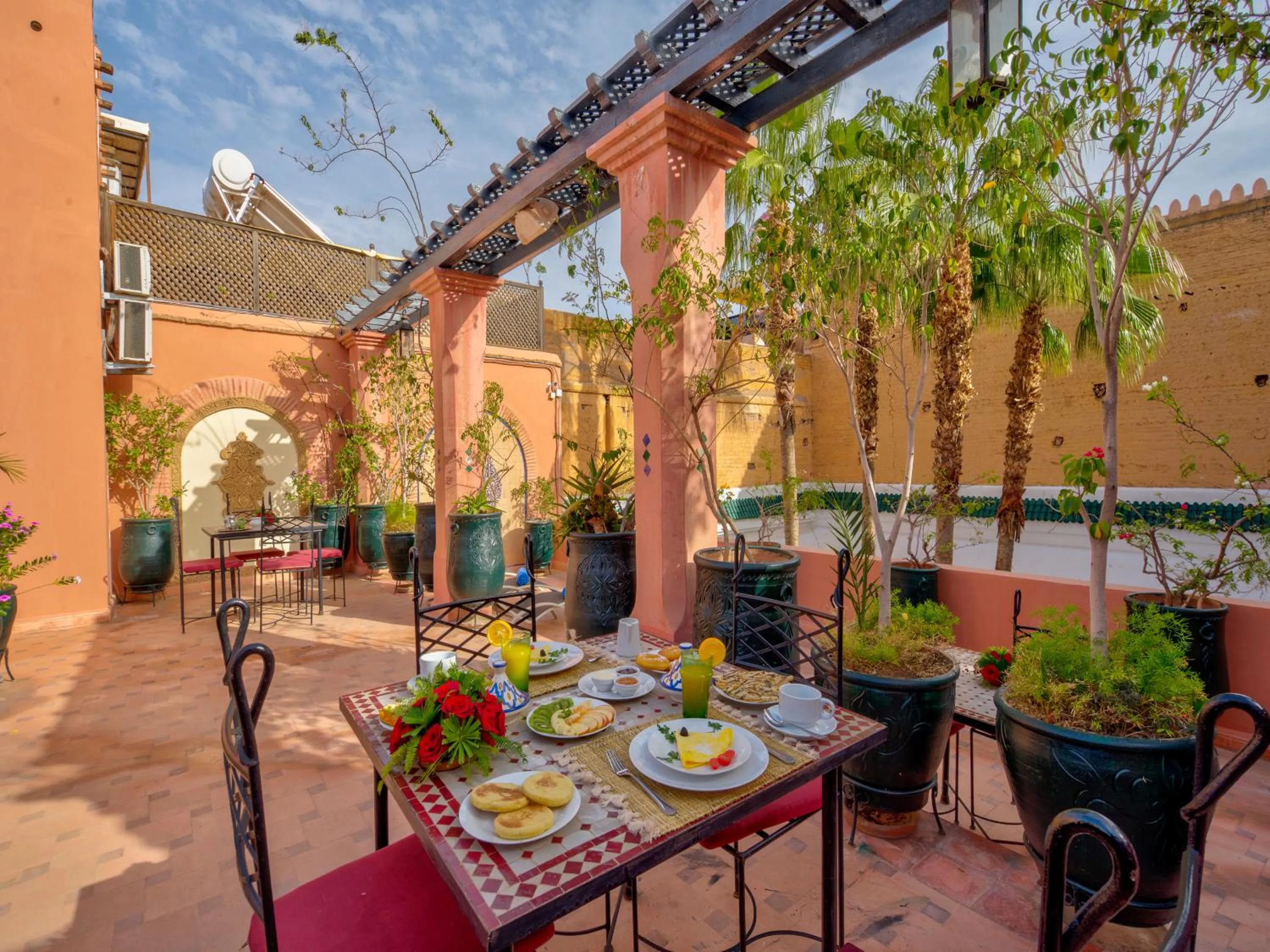 Patio in Palais Tinmel Marrakech