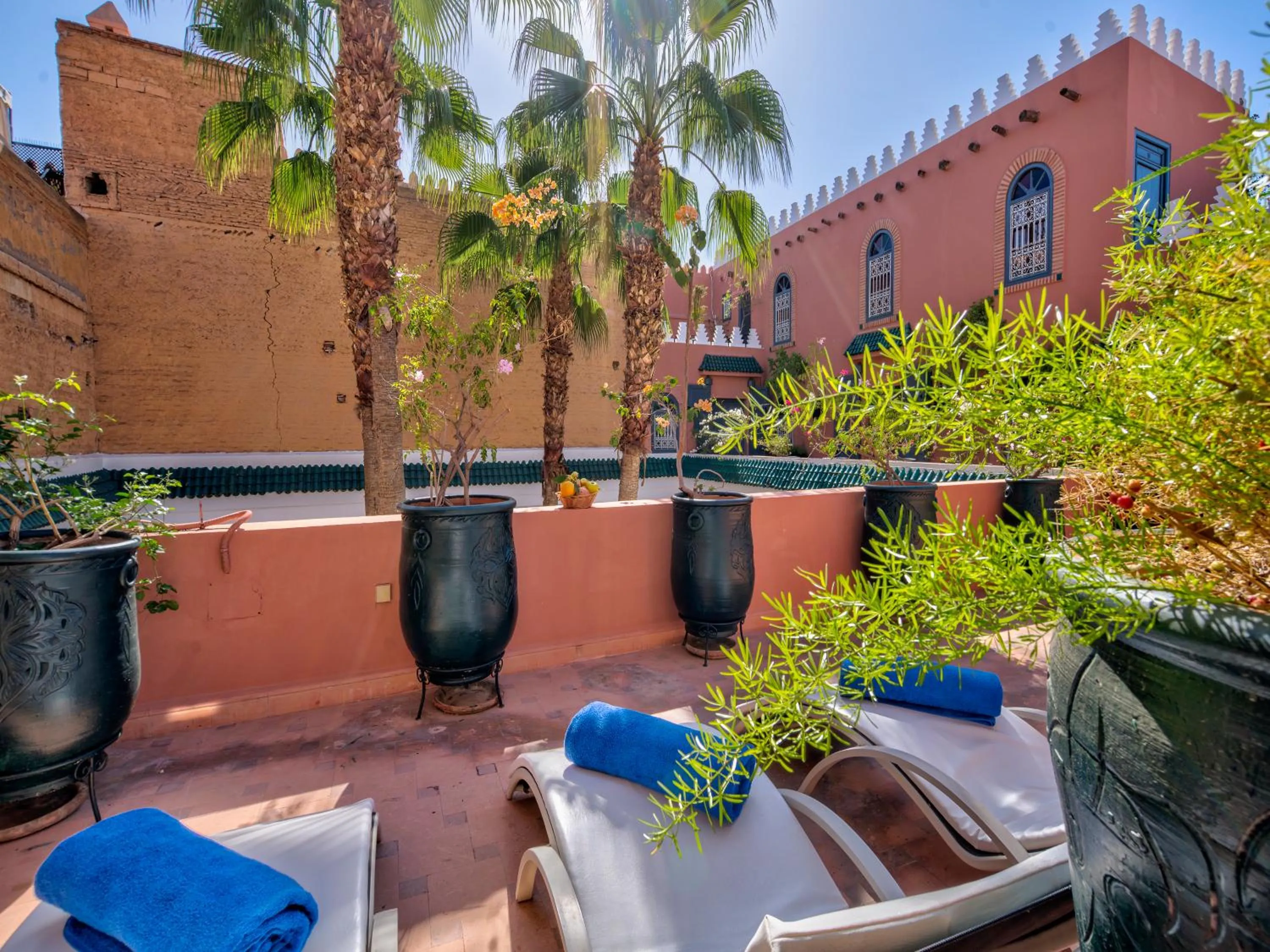 Patio in Palais Tinmel Marrakech