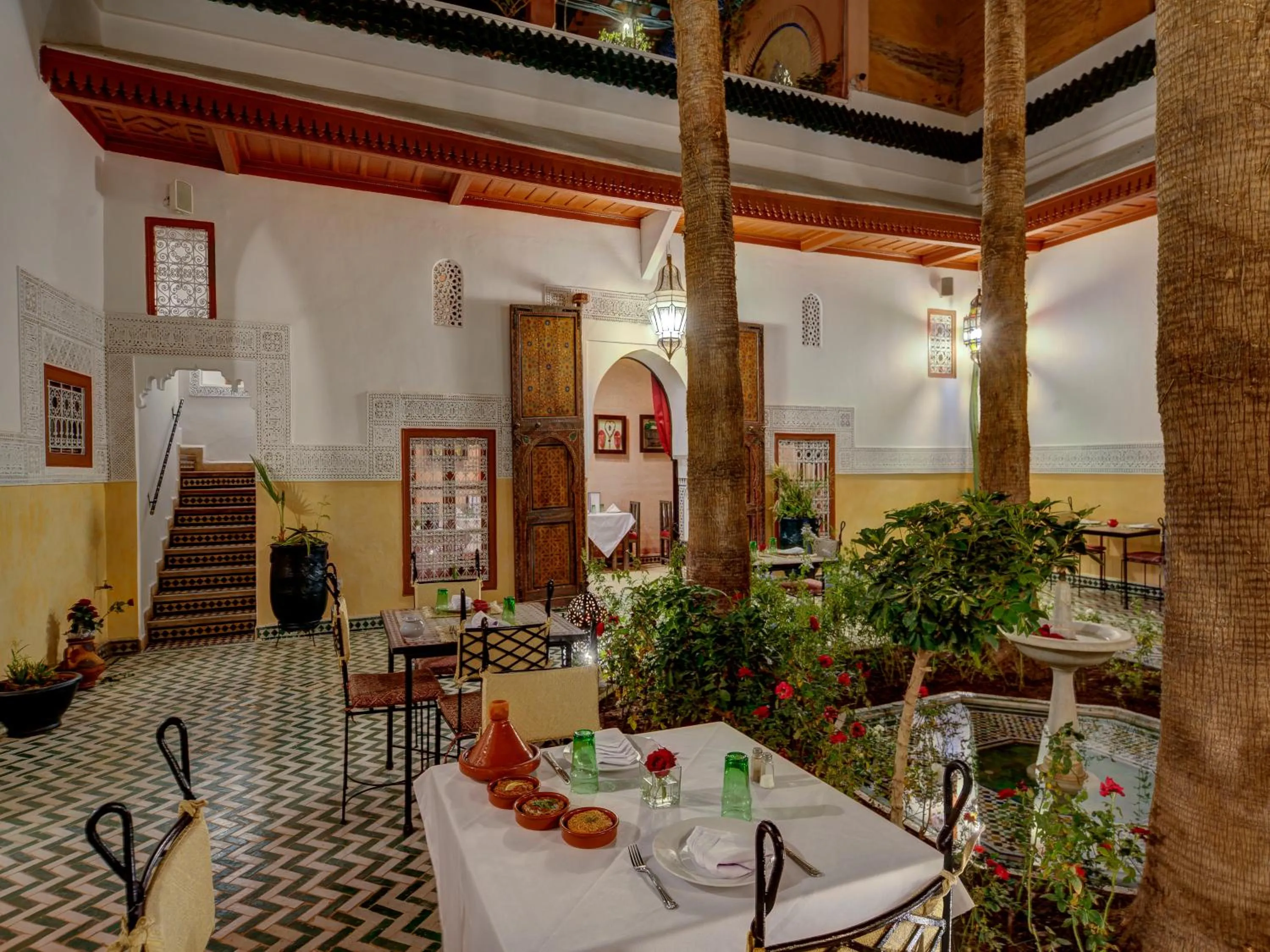 Patio in Palais Tinmel Marrakech