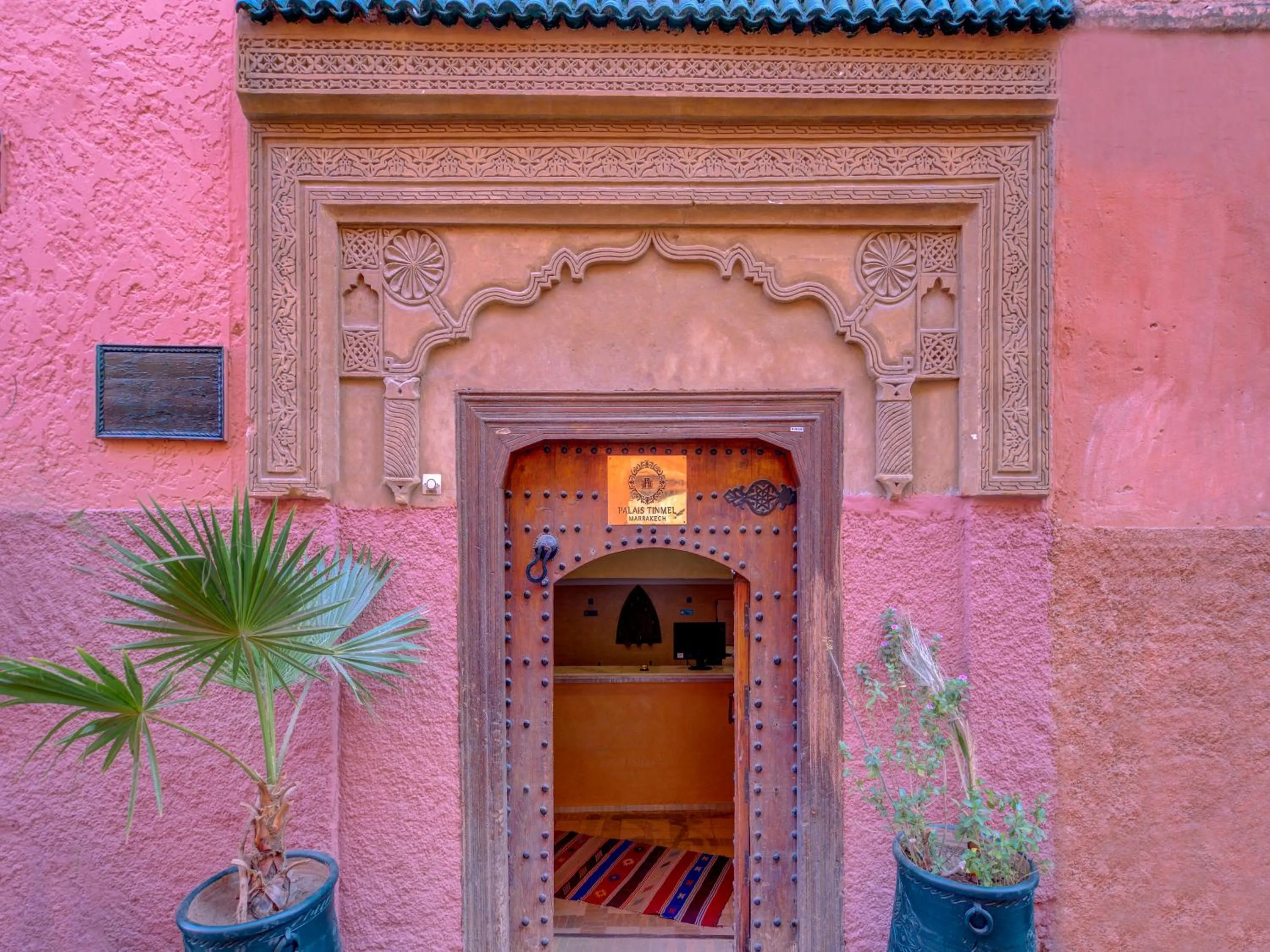 Facade/entrance in Palais Tinmel Marrakech