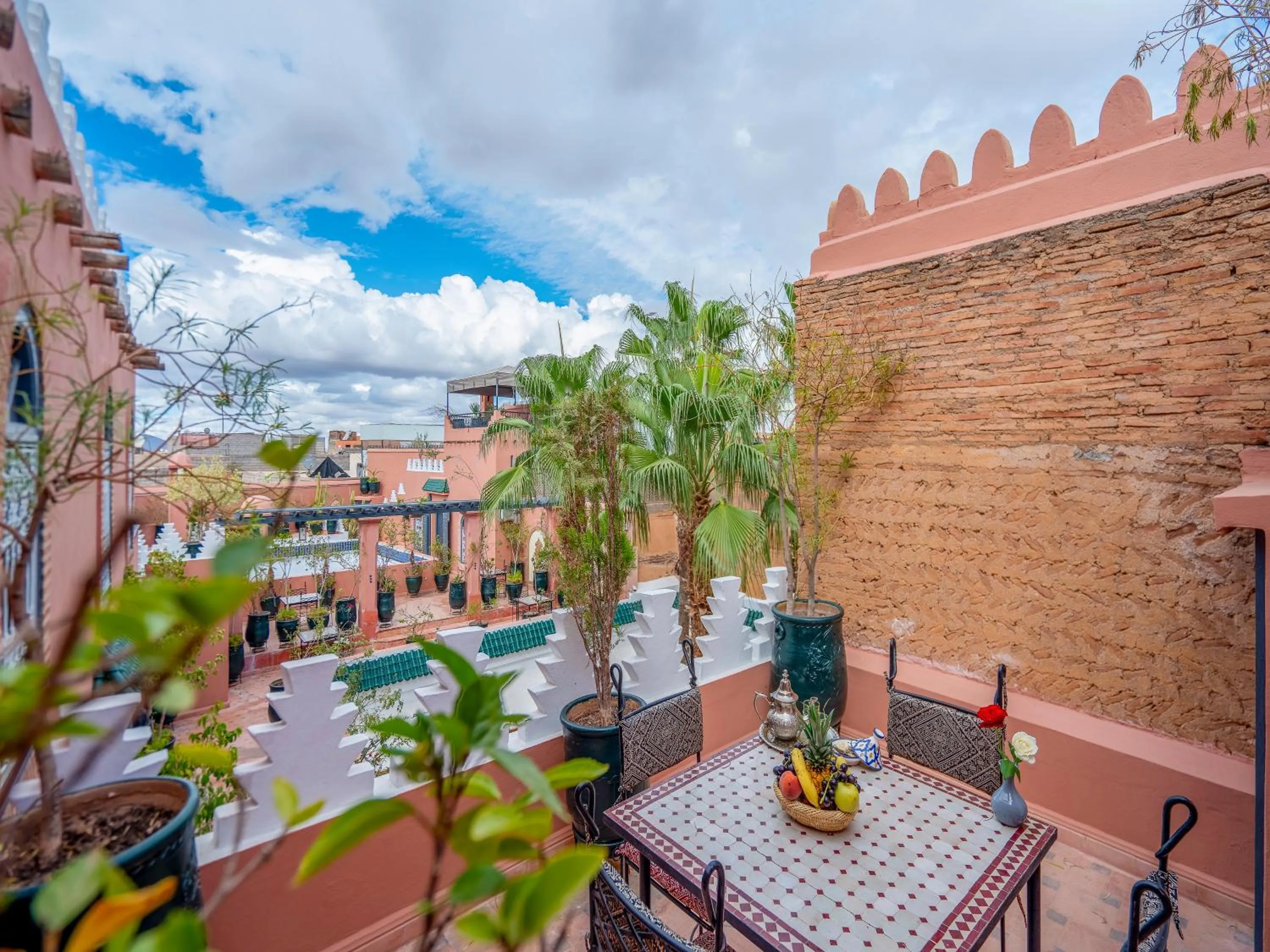Balcony/Terrace in Palais Tinmel Marrakech