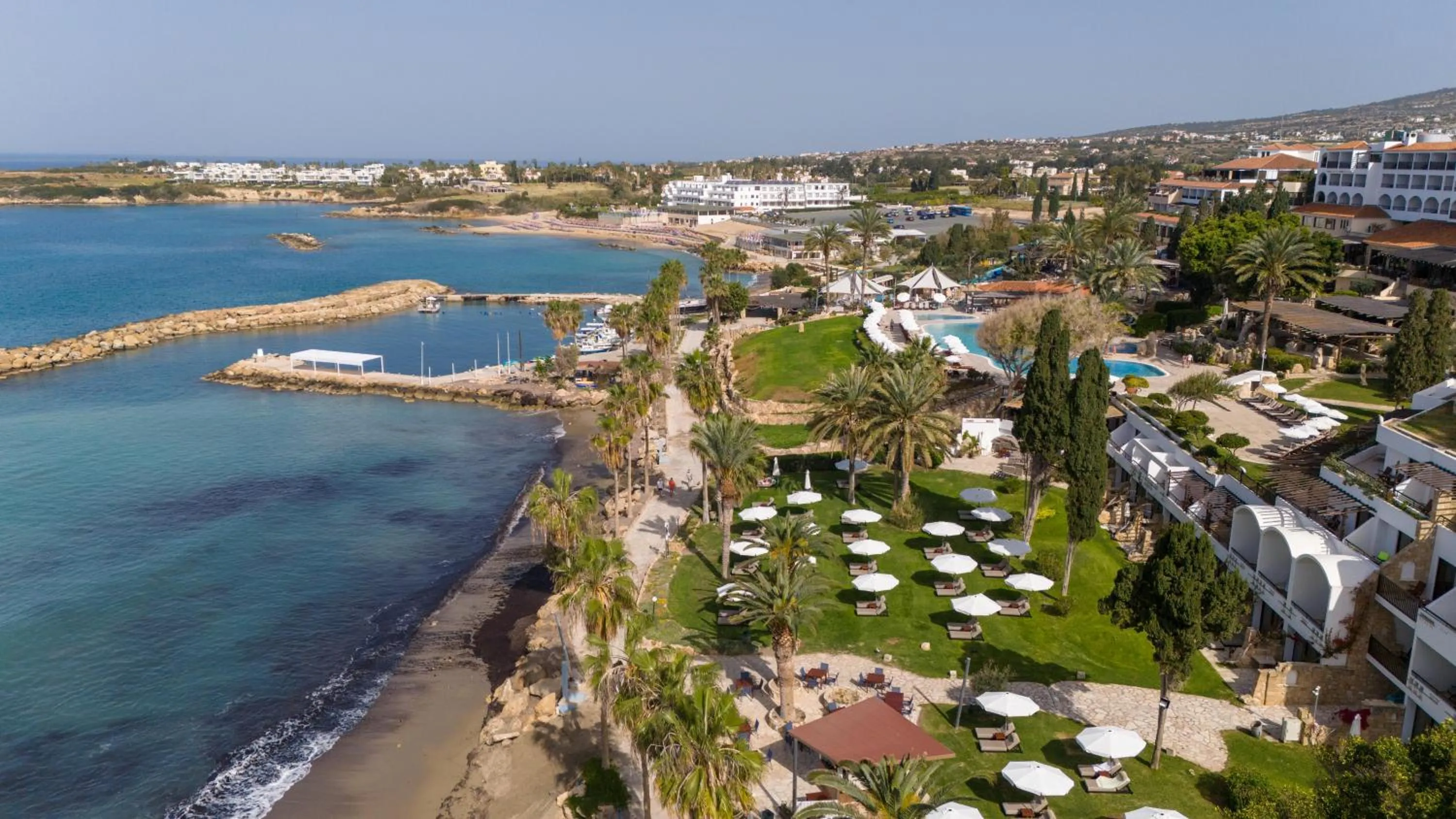 Natural landscape in Coral Beach Hotel & Resort Cyprus