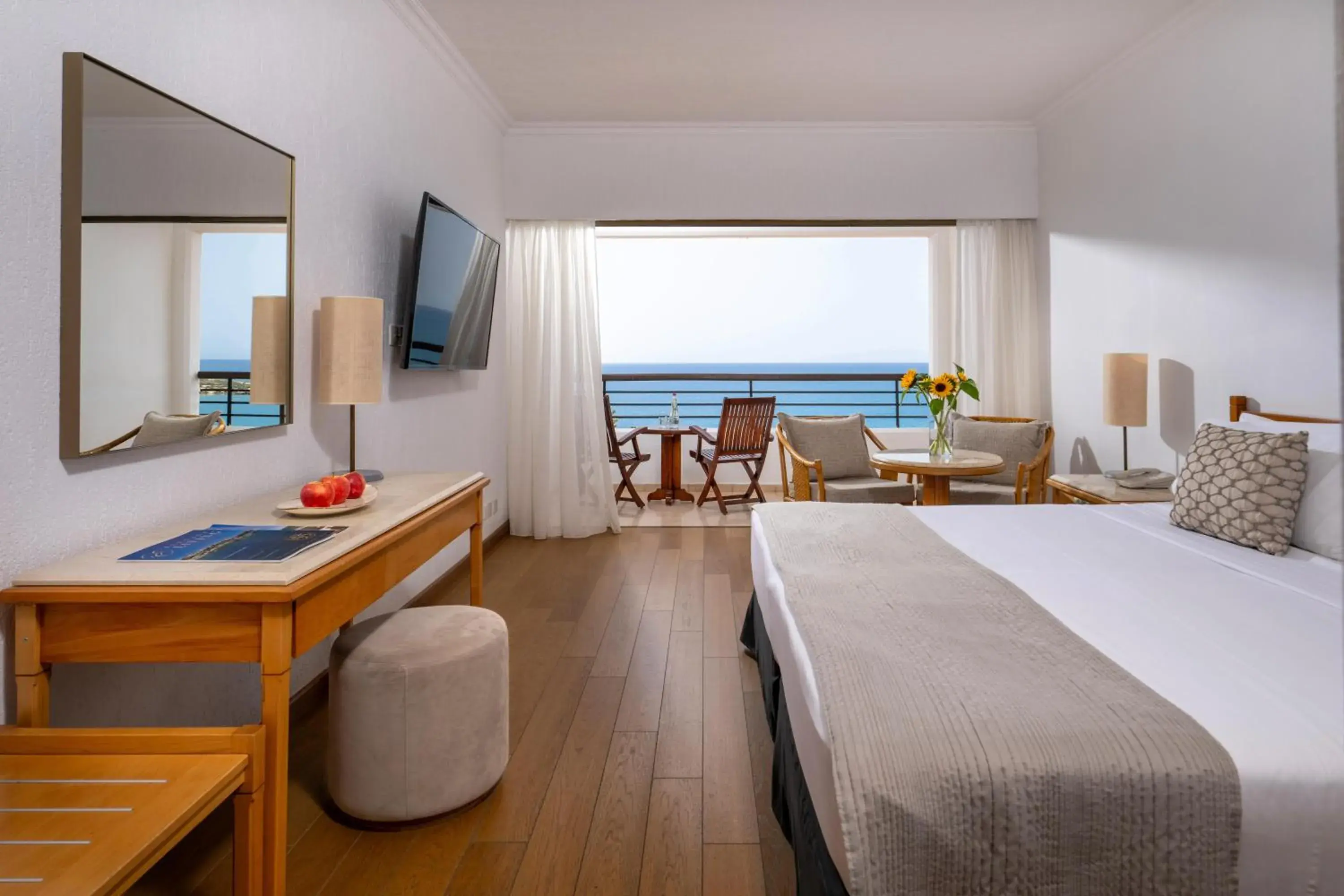 Double or Twin Room with Sea View in Coral Beach Hotel & Resort Cyprus Double or Twin Room with Sea View in Coral Beach Hotel & Resort Cyprus