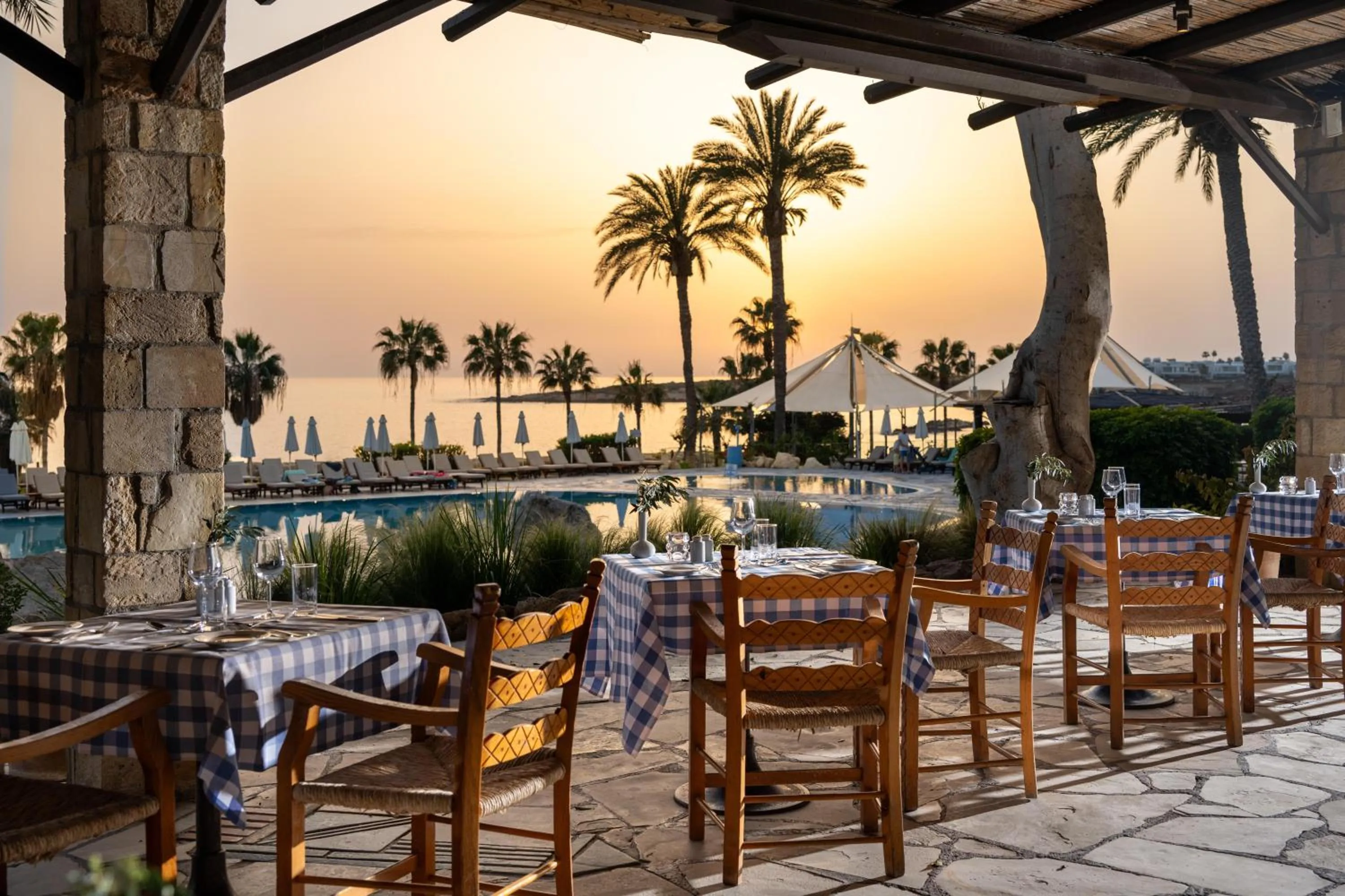 Balcony/Terrace in Coral Beach Hotel & Resort Cyprus