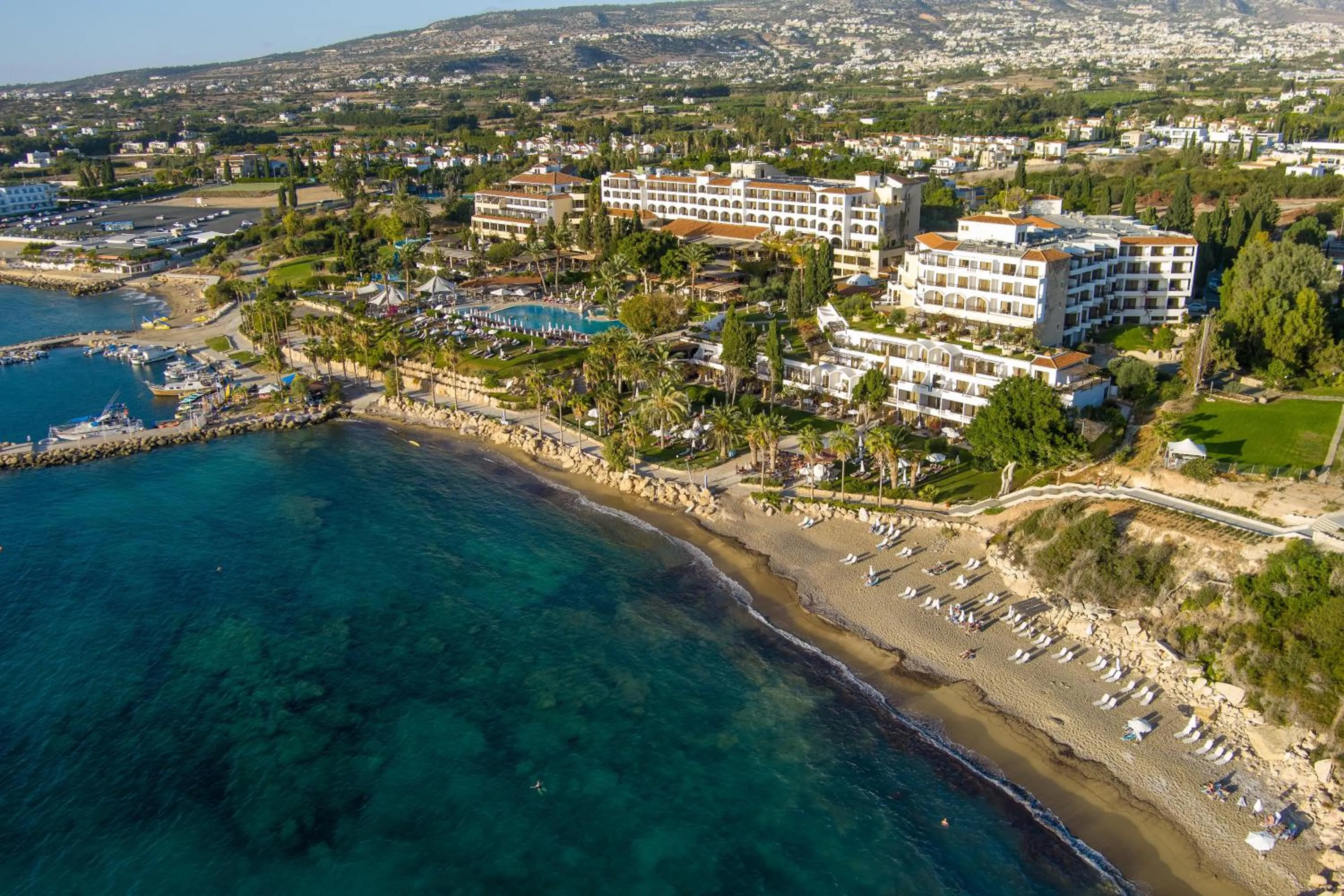 Natural landscape in Coral Beach Hotel & Resort Cyprus