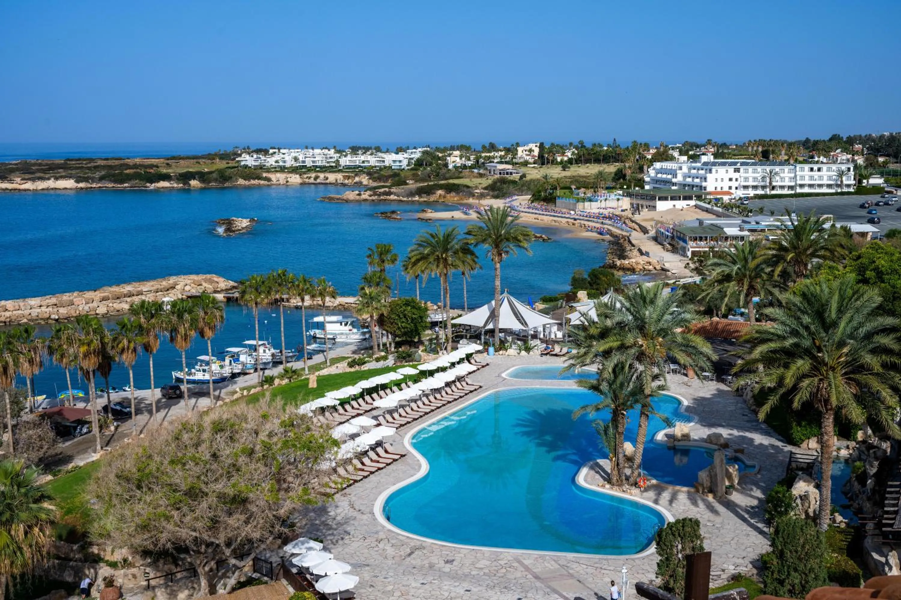 Swimming pool in Coral Beach Hotel & Resort Cyprus