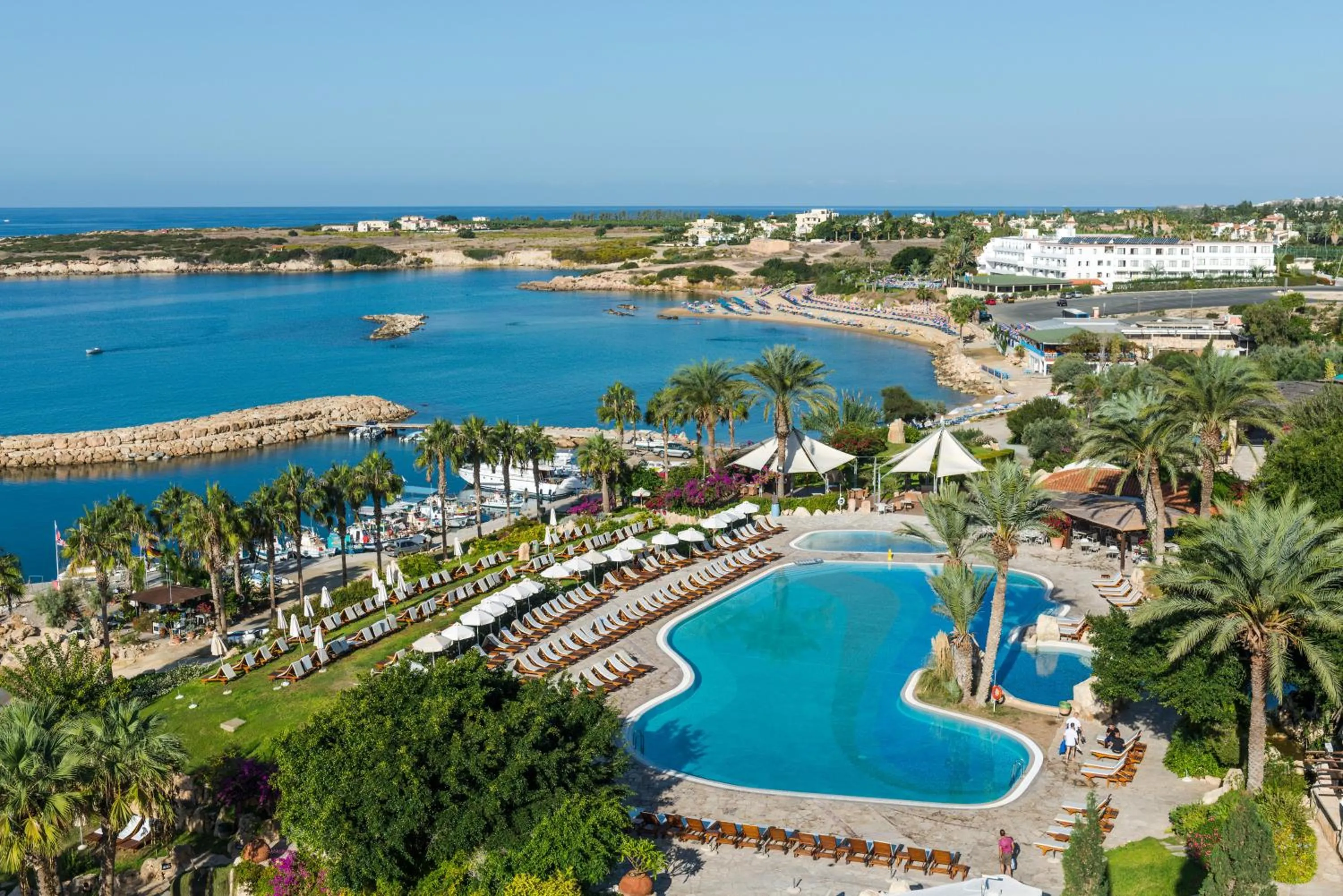 Swimming pool in Coral Beach Hotel & Resort Cyprus