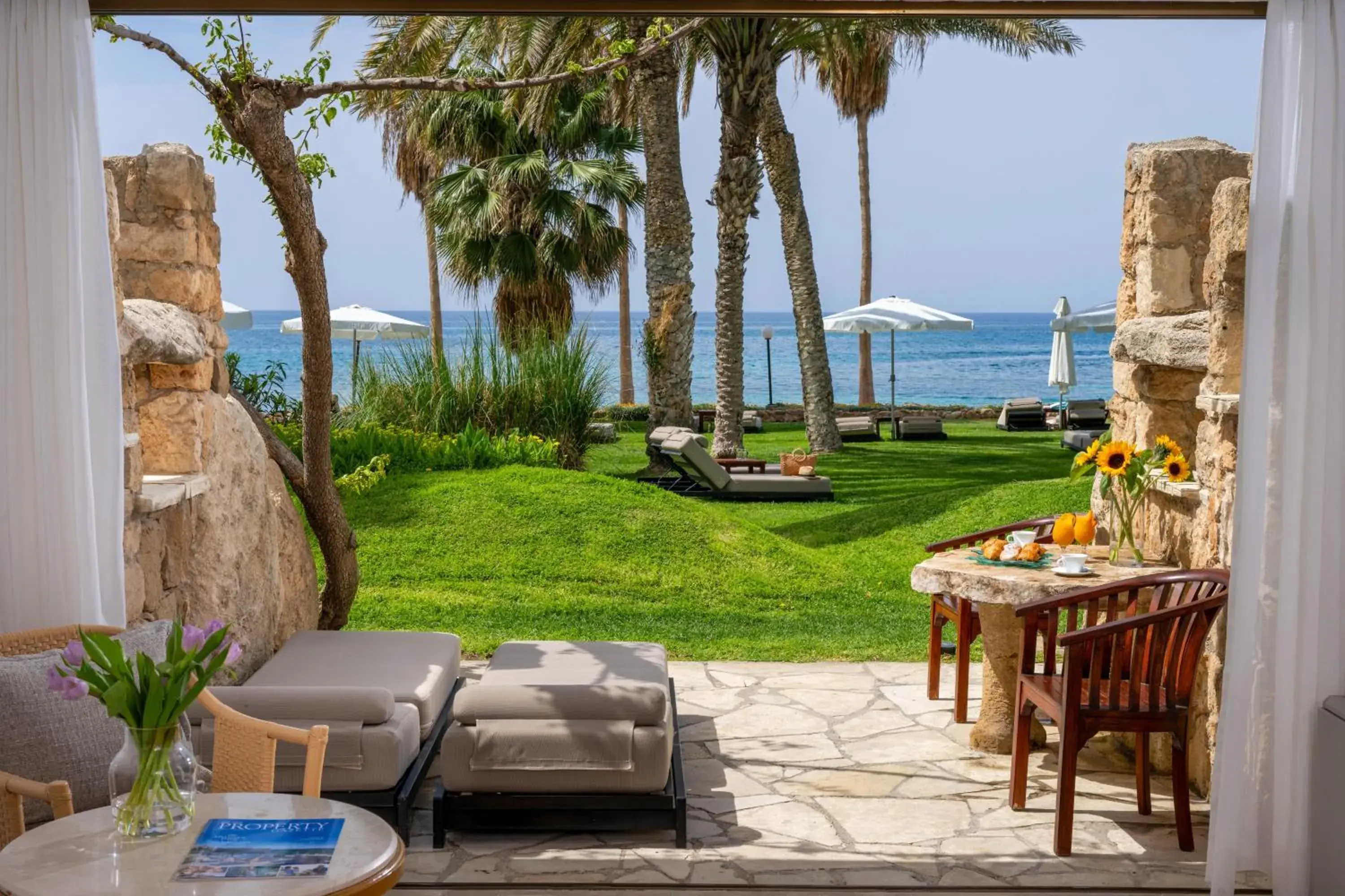 Executive Beach Suite in Coral Beach Hotel & Resort Cyprus Executive Beach Suite in Coral Beach Hotel & Resort Cyprus