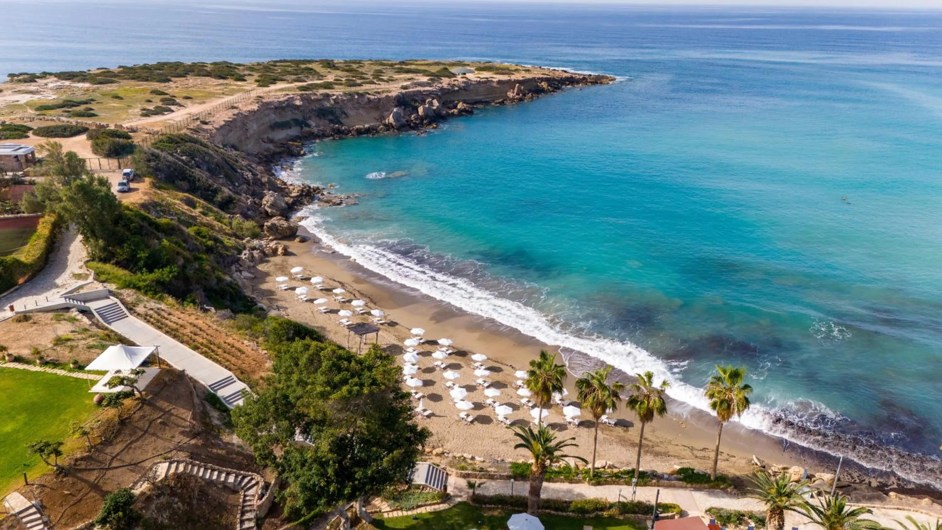 Natural landscape in Coral Beach Hotel & Resort Cyprus