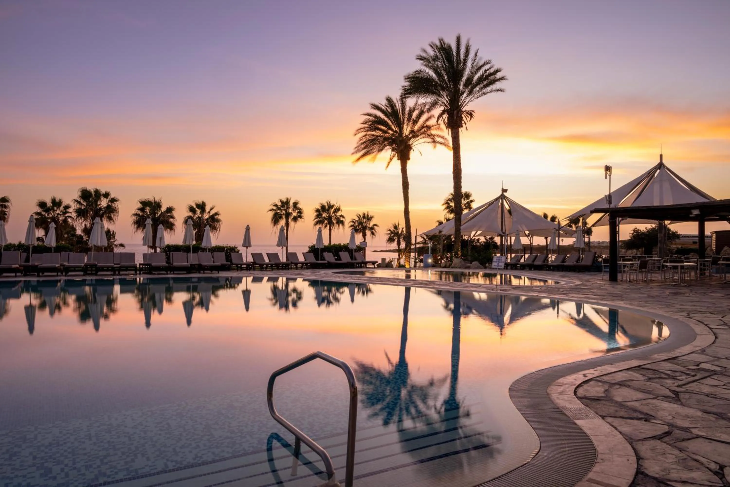 Swimming pool in Coral Beach Hotel & Resort Cyprus