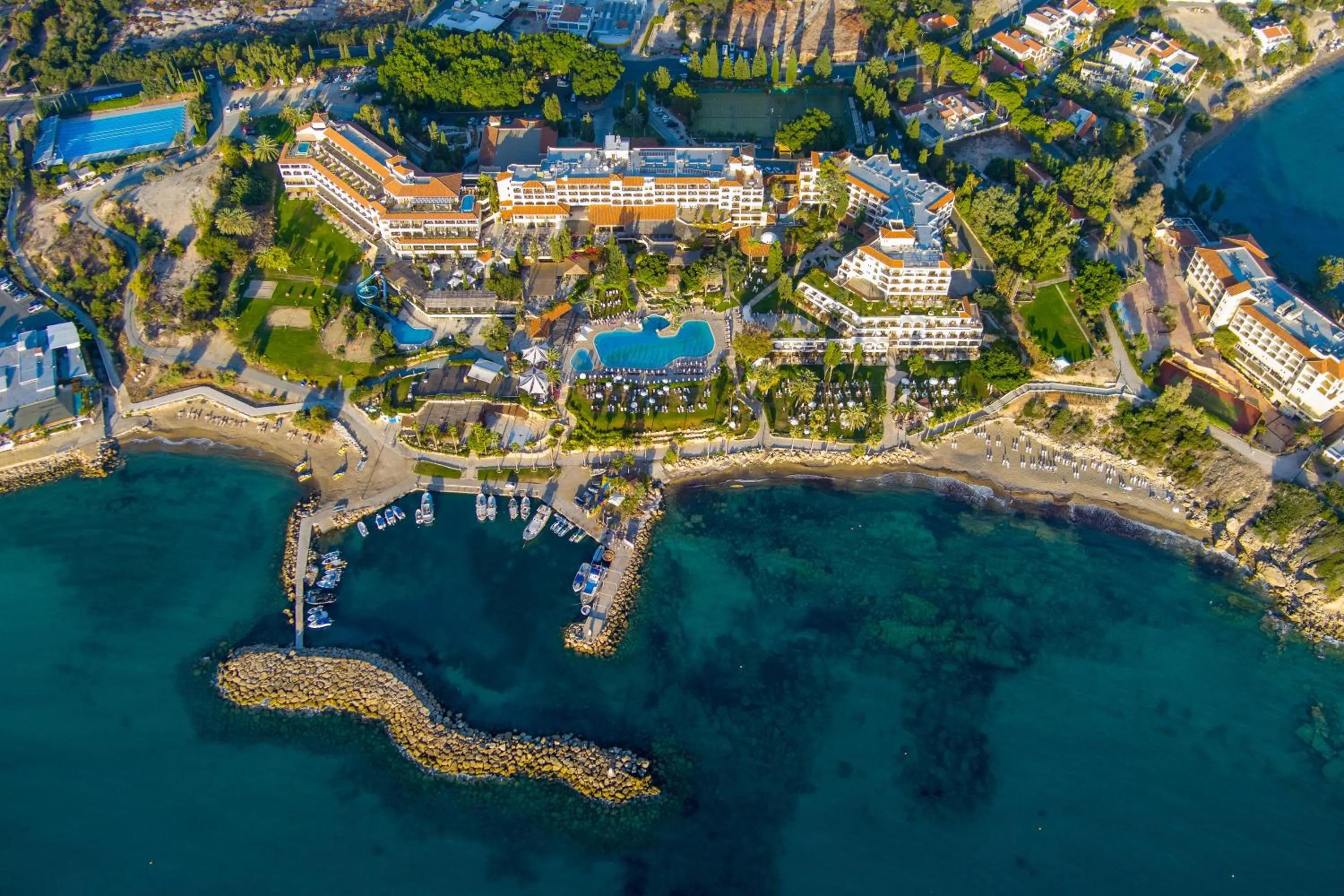 Property building in Coral Beach Hotel & Resort Cyprus
