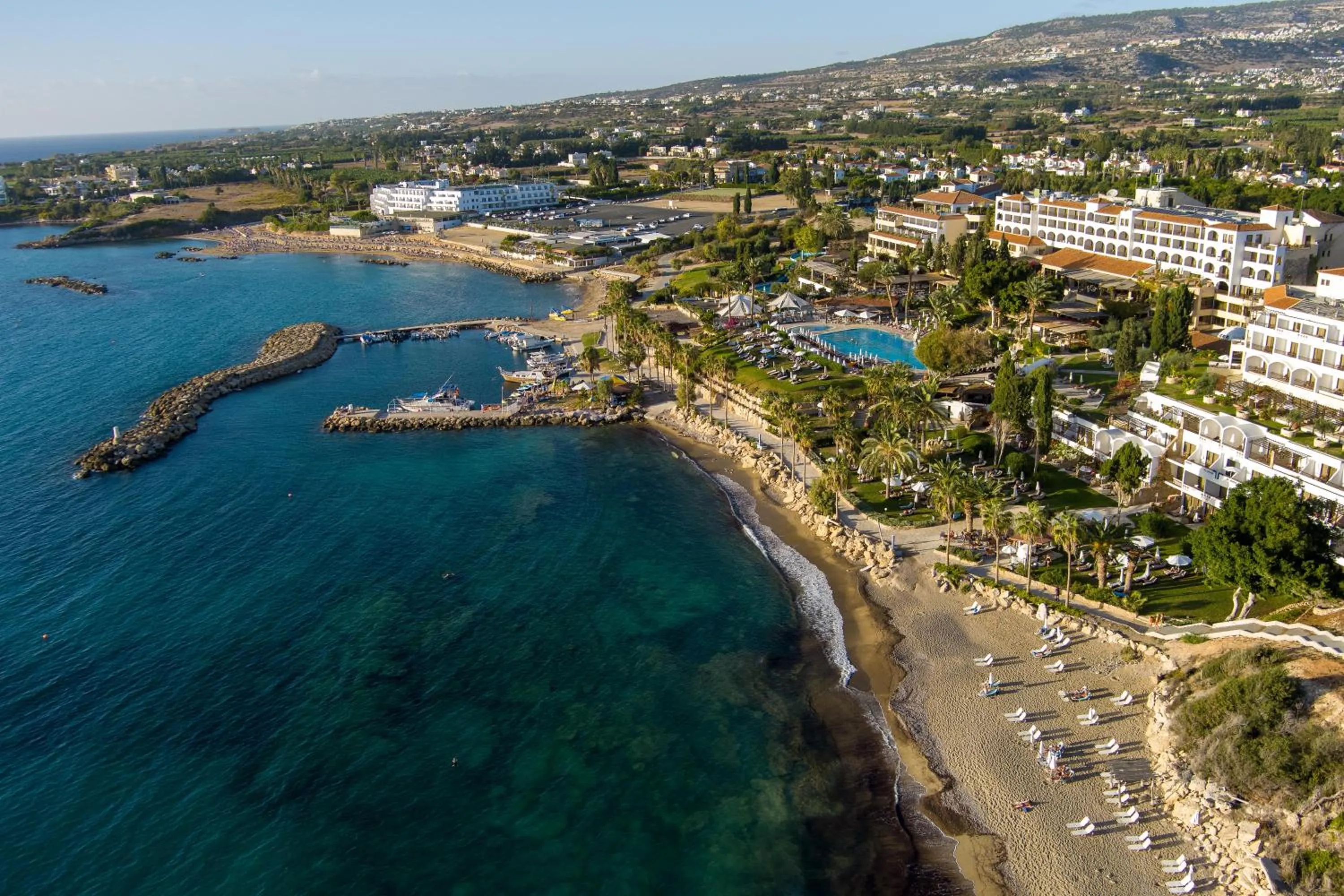 Natural landscape in Coral Beach Hotel & Resort Cyprus
