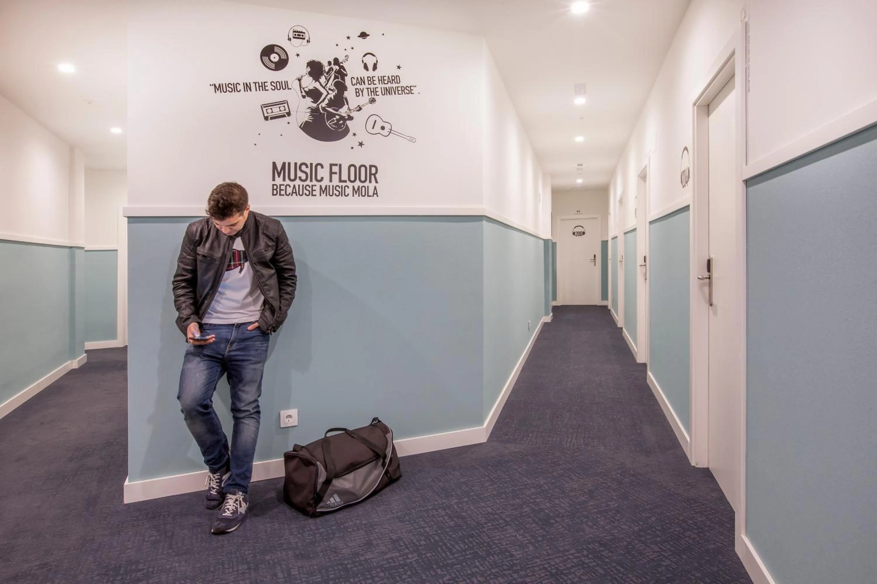 People in Mola Hostel