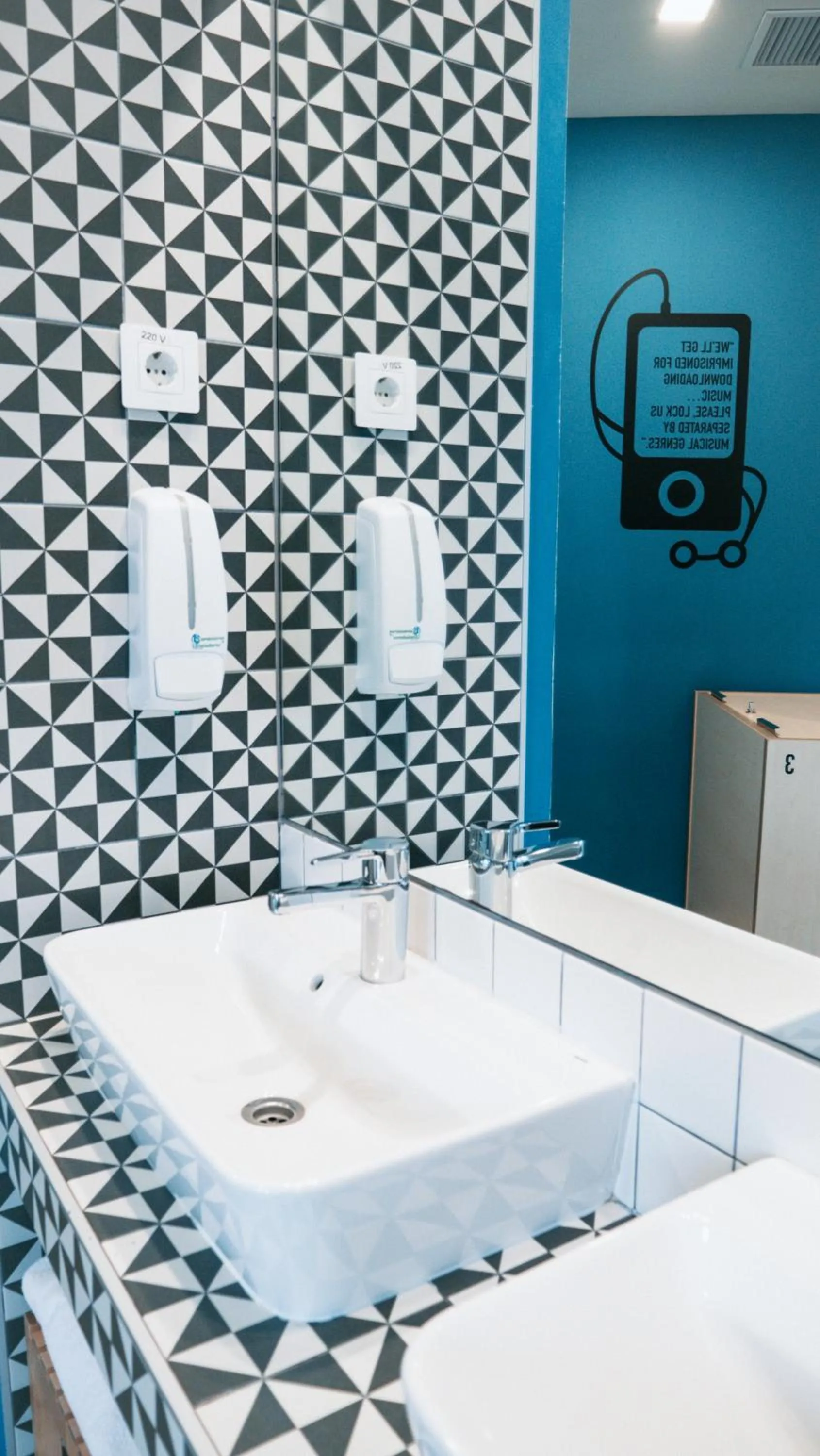 Bathroom in Mola Hostel