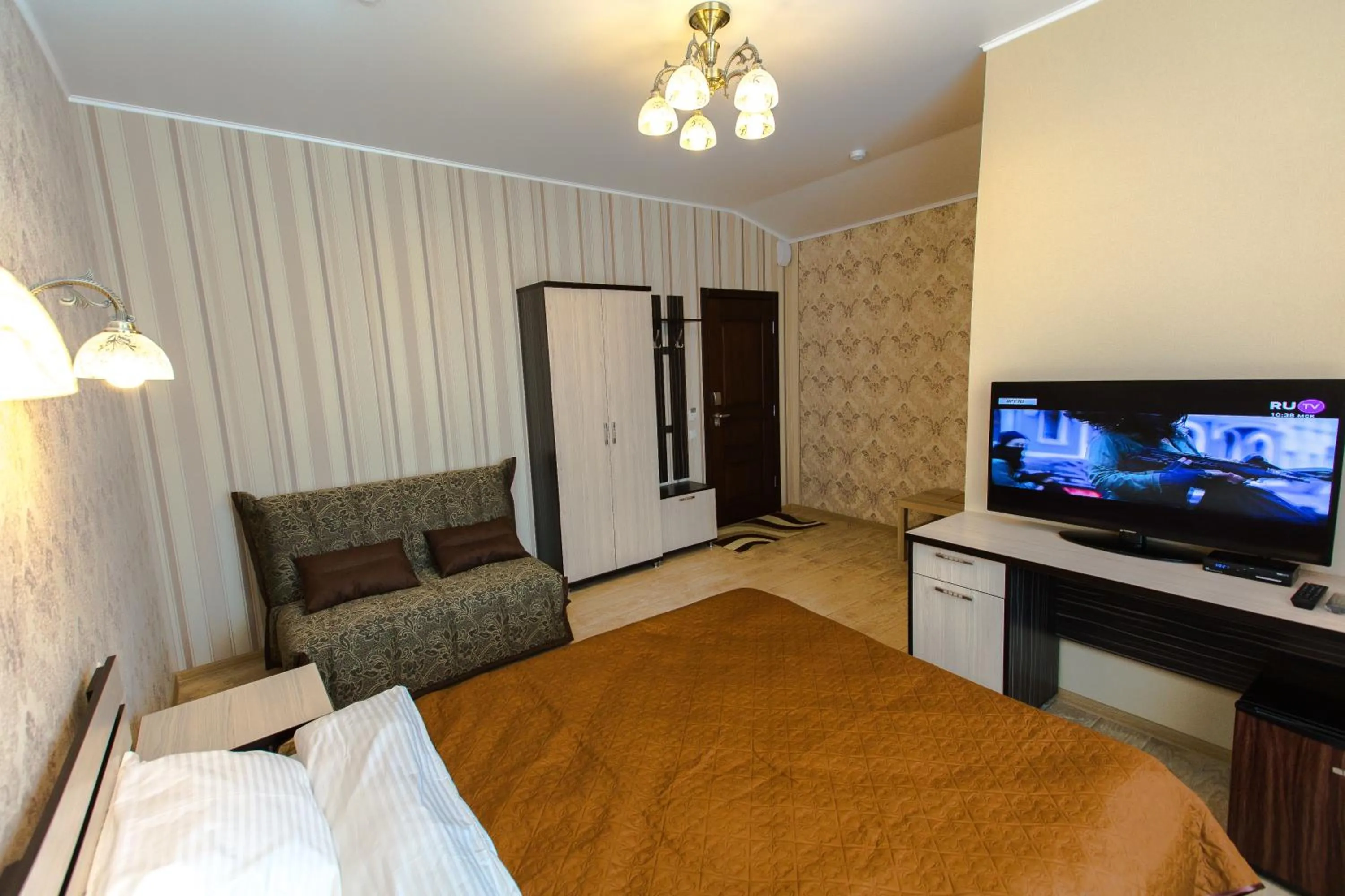 Bed in Hotel Hizhina