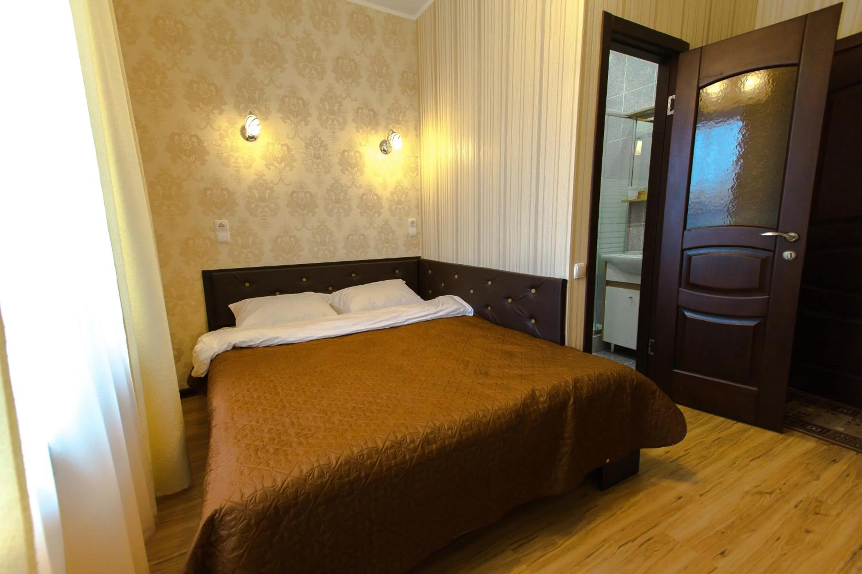 Bed in Hotel Hizhina