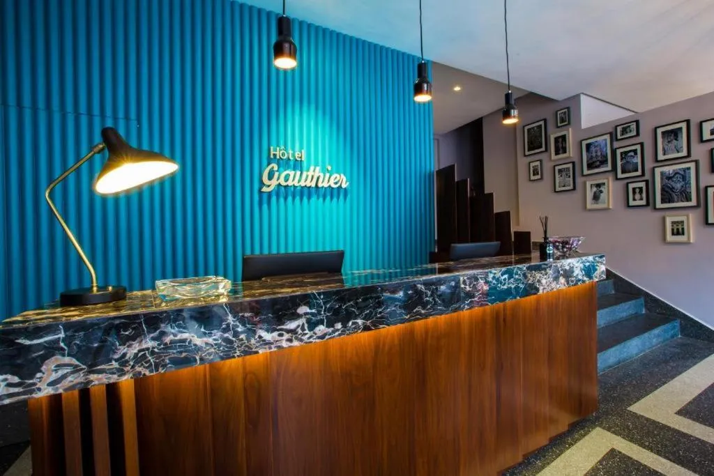 Lobby or reception in Boutique Hotel Gauthier Restaurant Terrasse