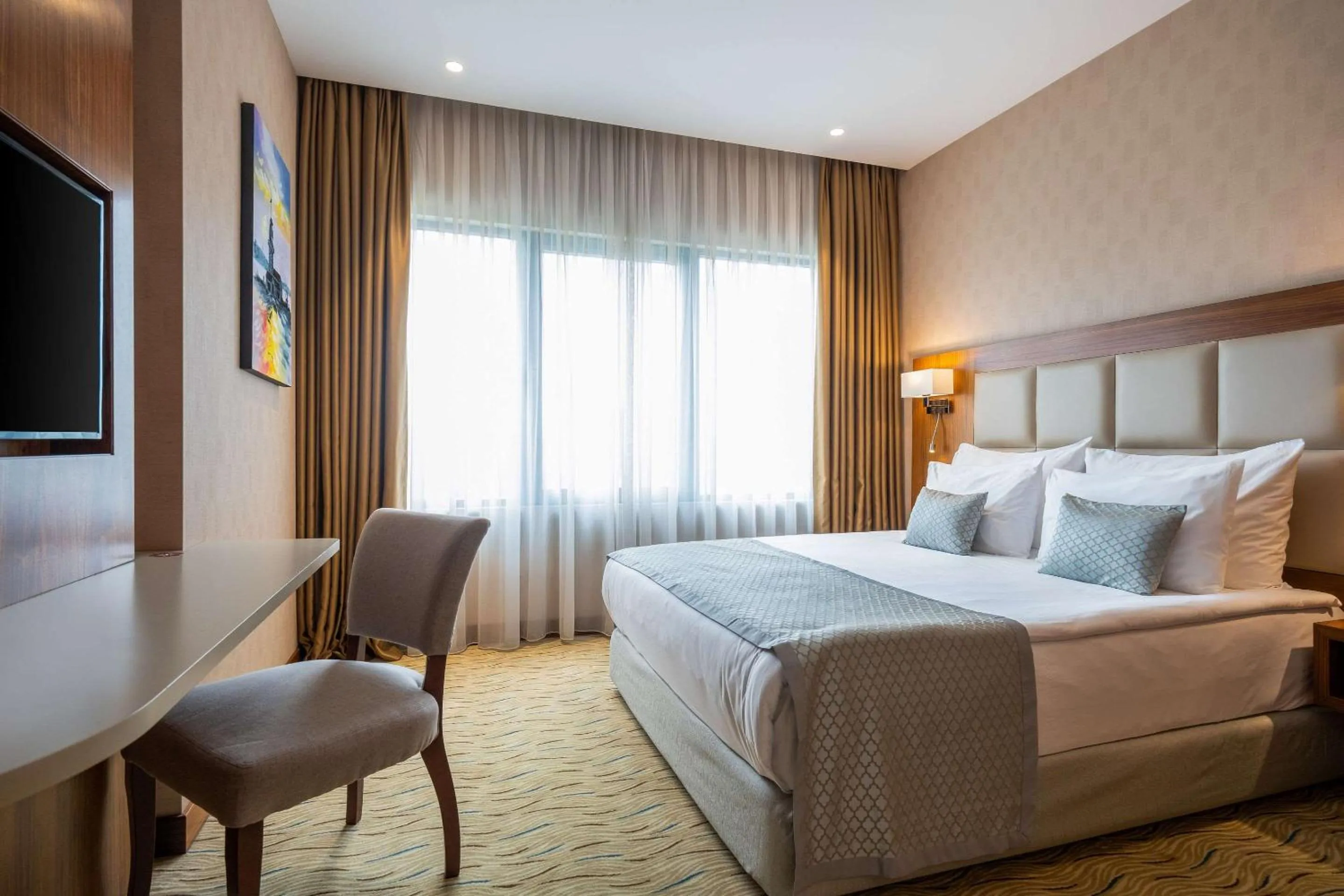 Bedroom, Bed in Clarion Hotel Istanbul Mahmutbey