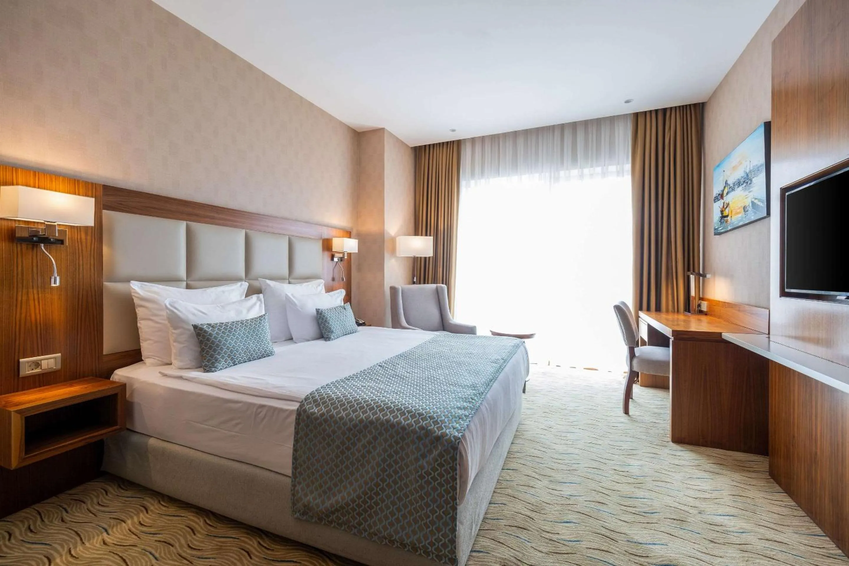 Bedroom, Bed in Clarion Hotel Istanbul Mahmutbey