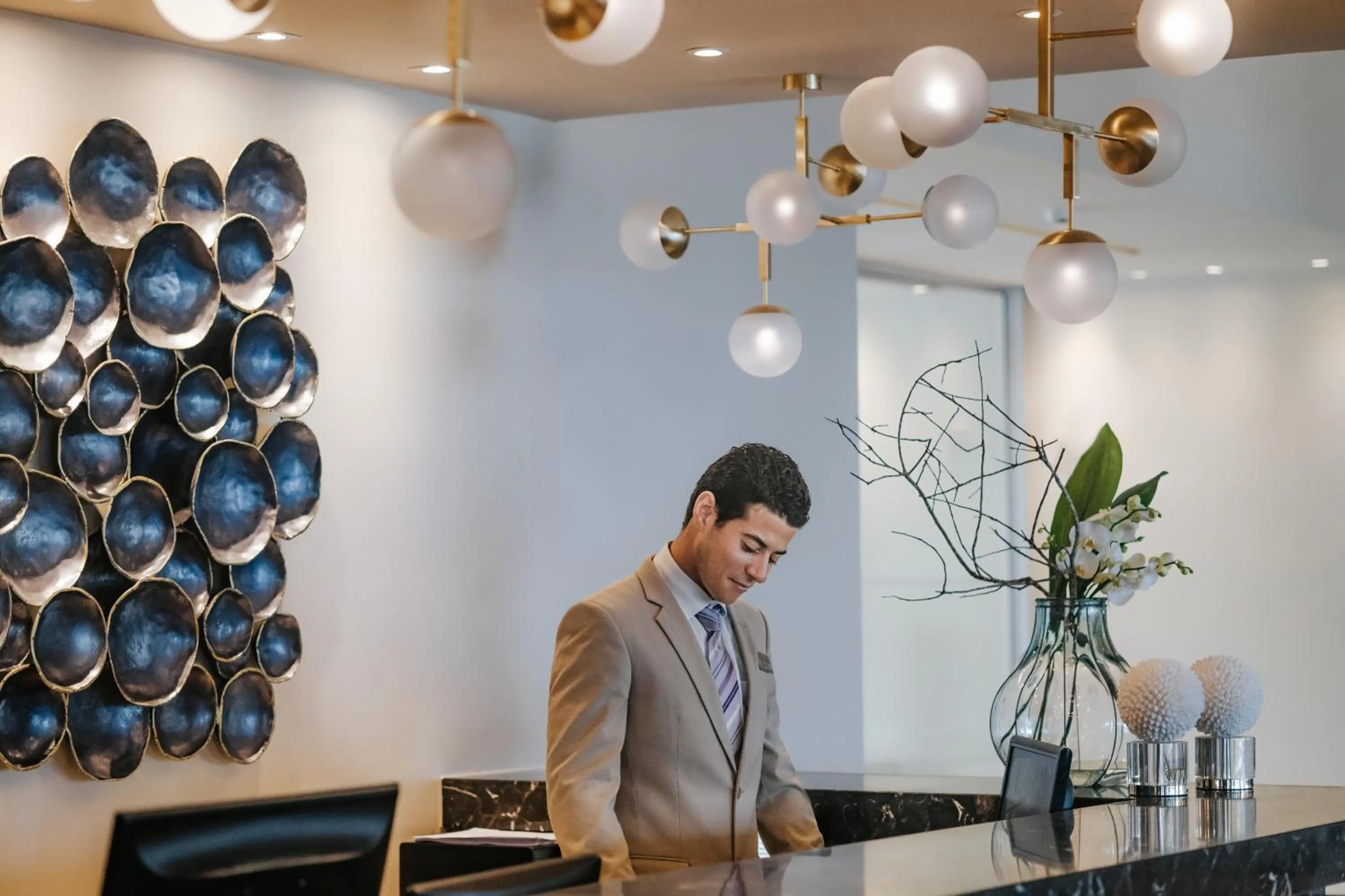 Lobby or reception in Royal Apollonia by Louis Hotels