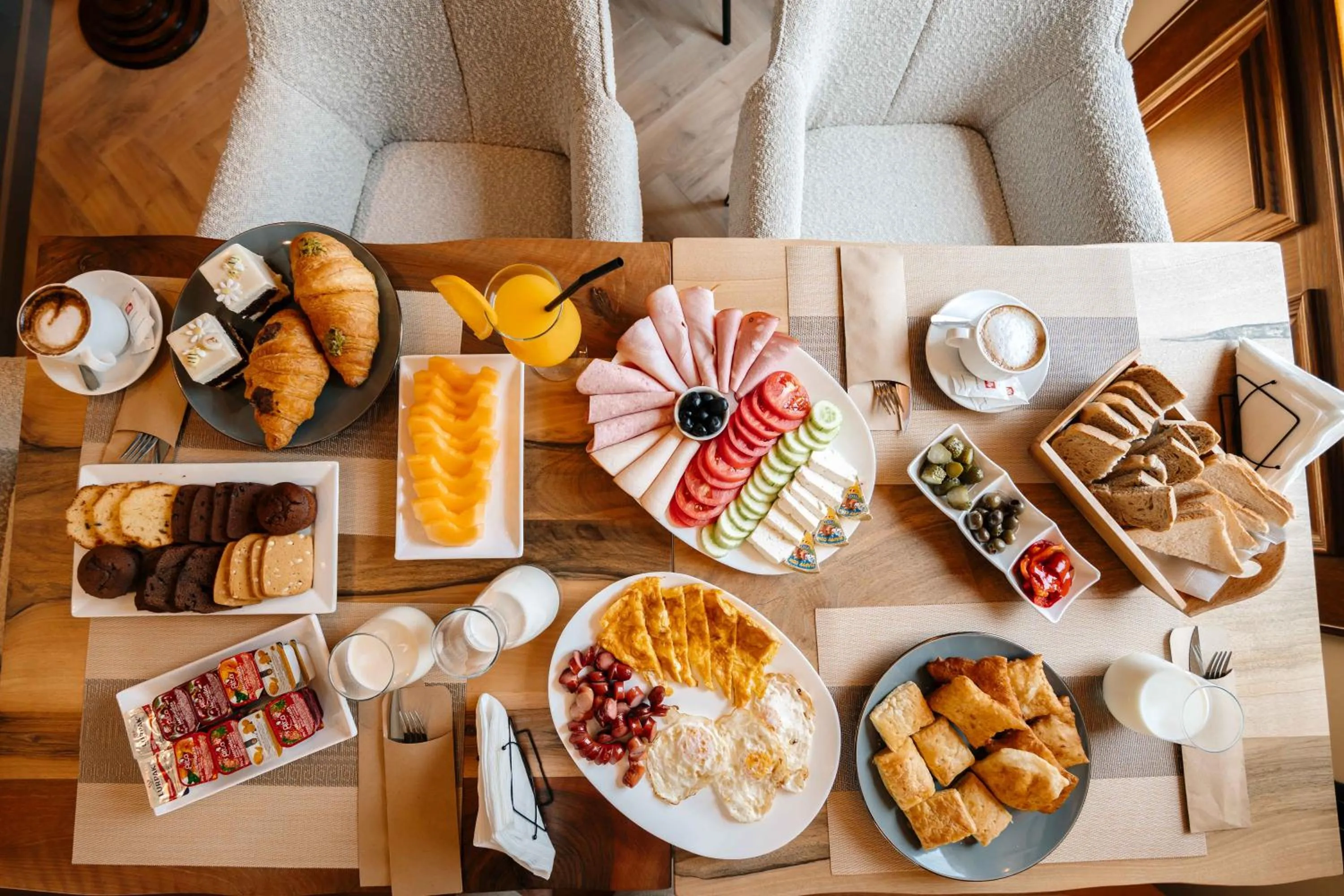 Buffet breakfast in Sharm Hotel Luxury