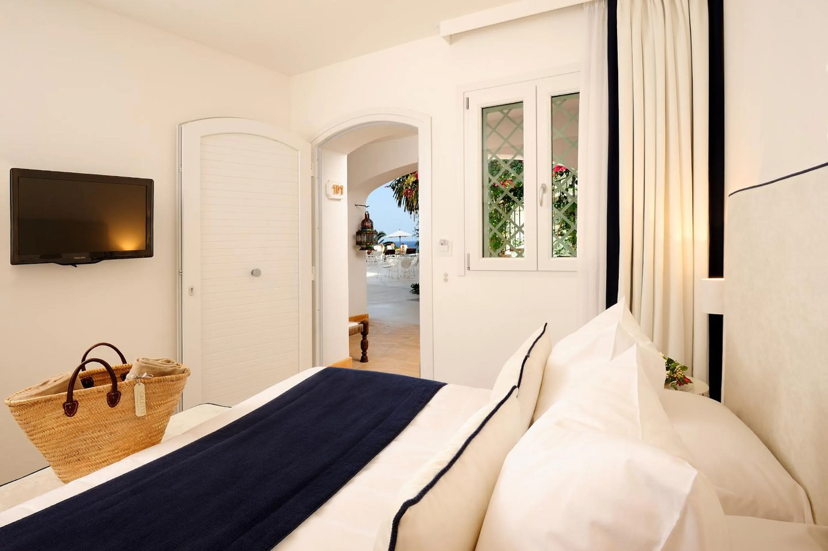 Balcony/Terrace, Bed in Le Calette N.5