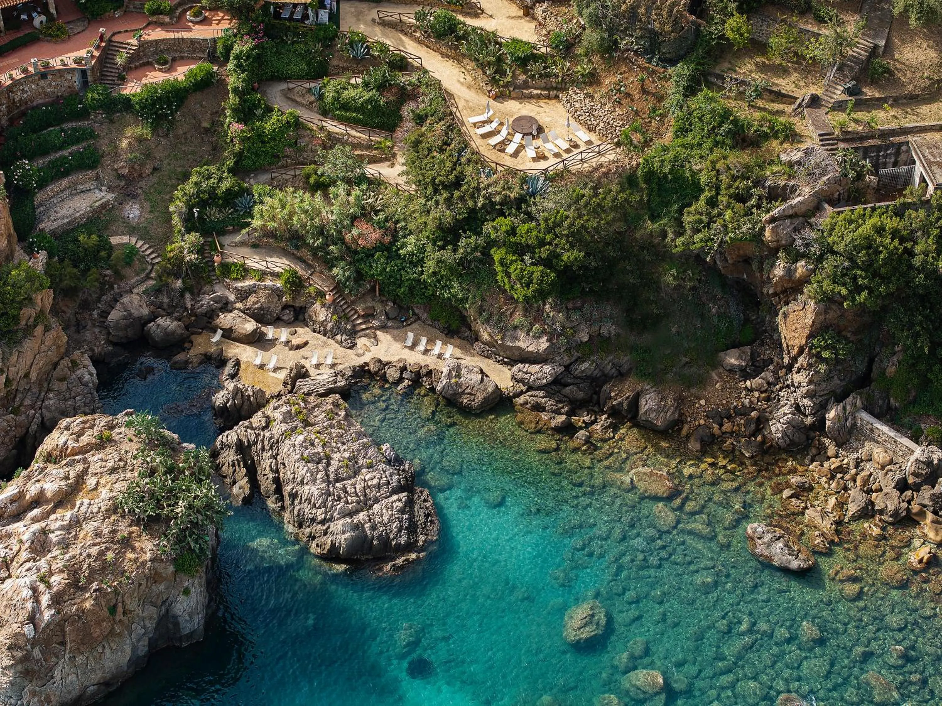 Bird's eye view in Le Calette N.5