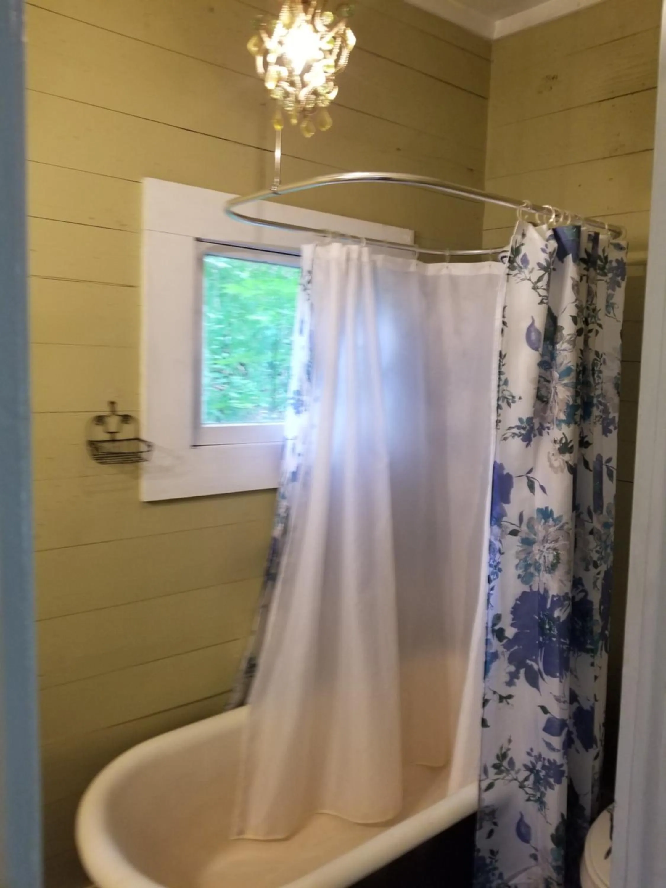 Bathroom in The Cabins at Healing Springs