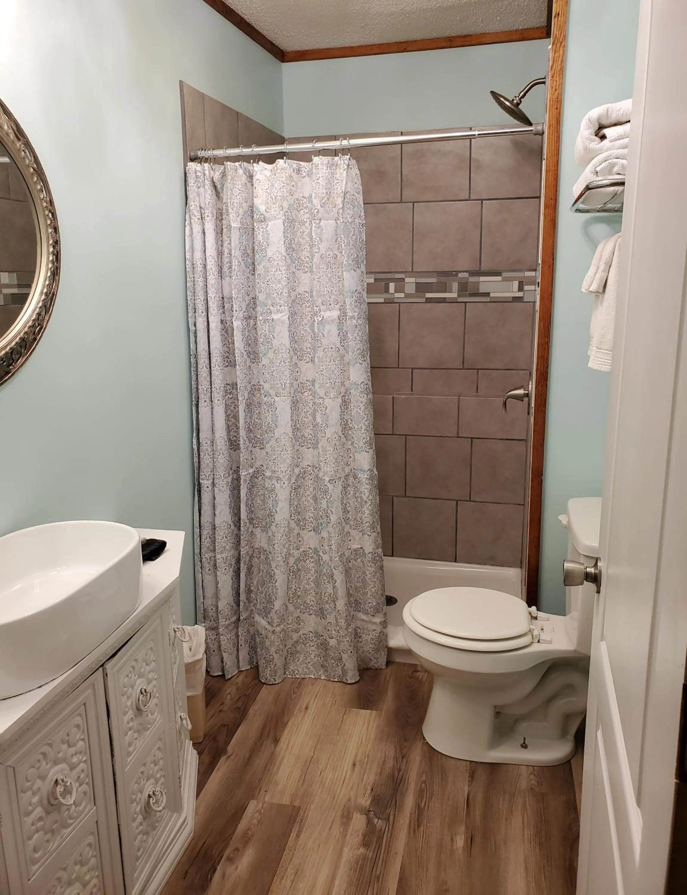 Toilet in The Cabins at Healing Springs