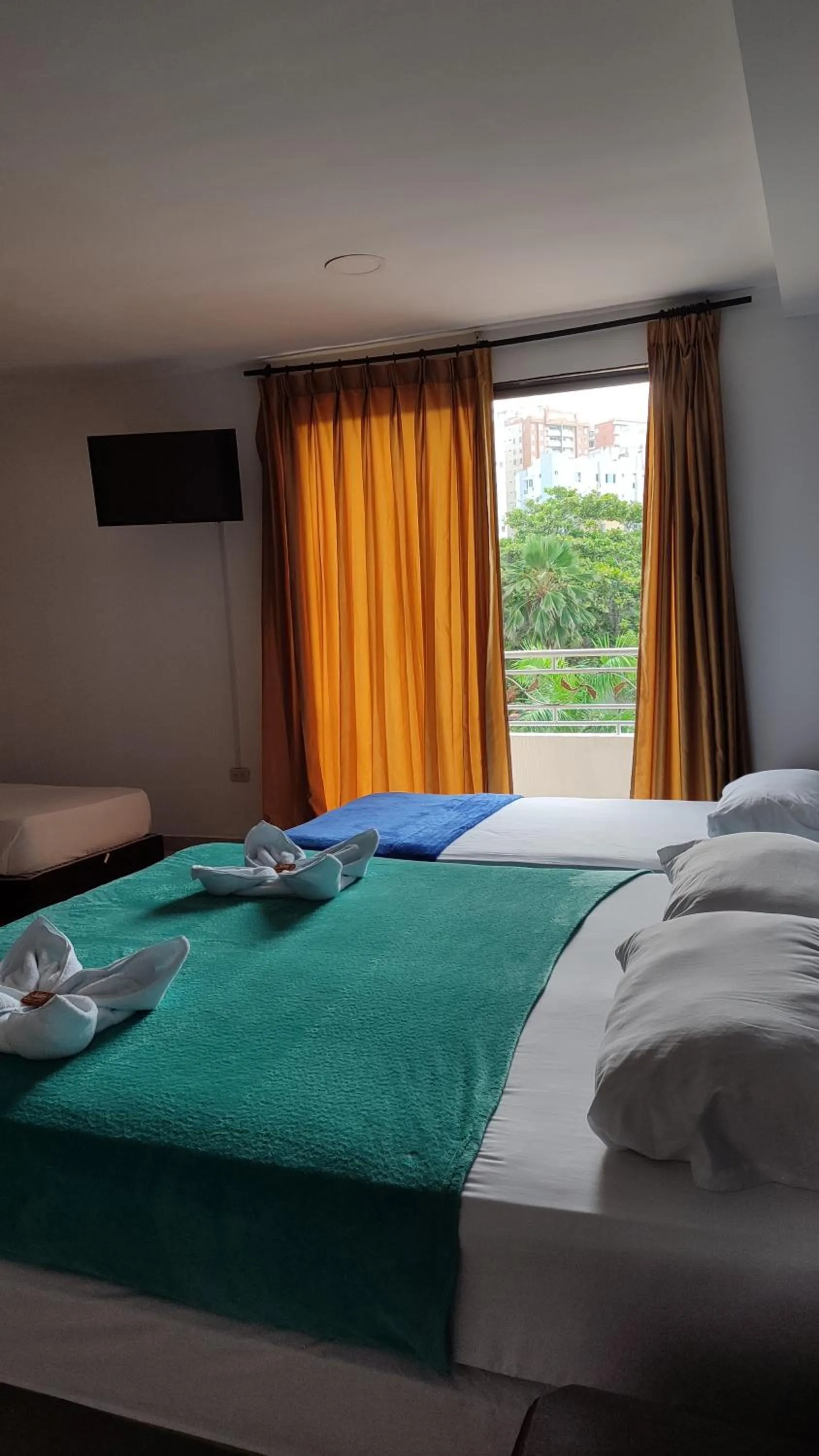 Bed in Hotel Dorado BAQ