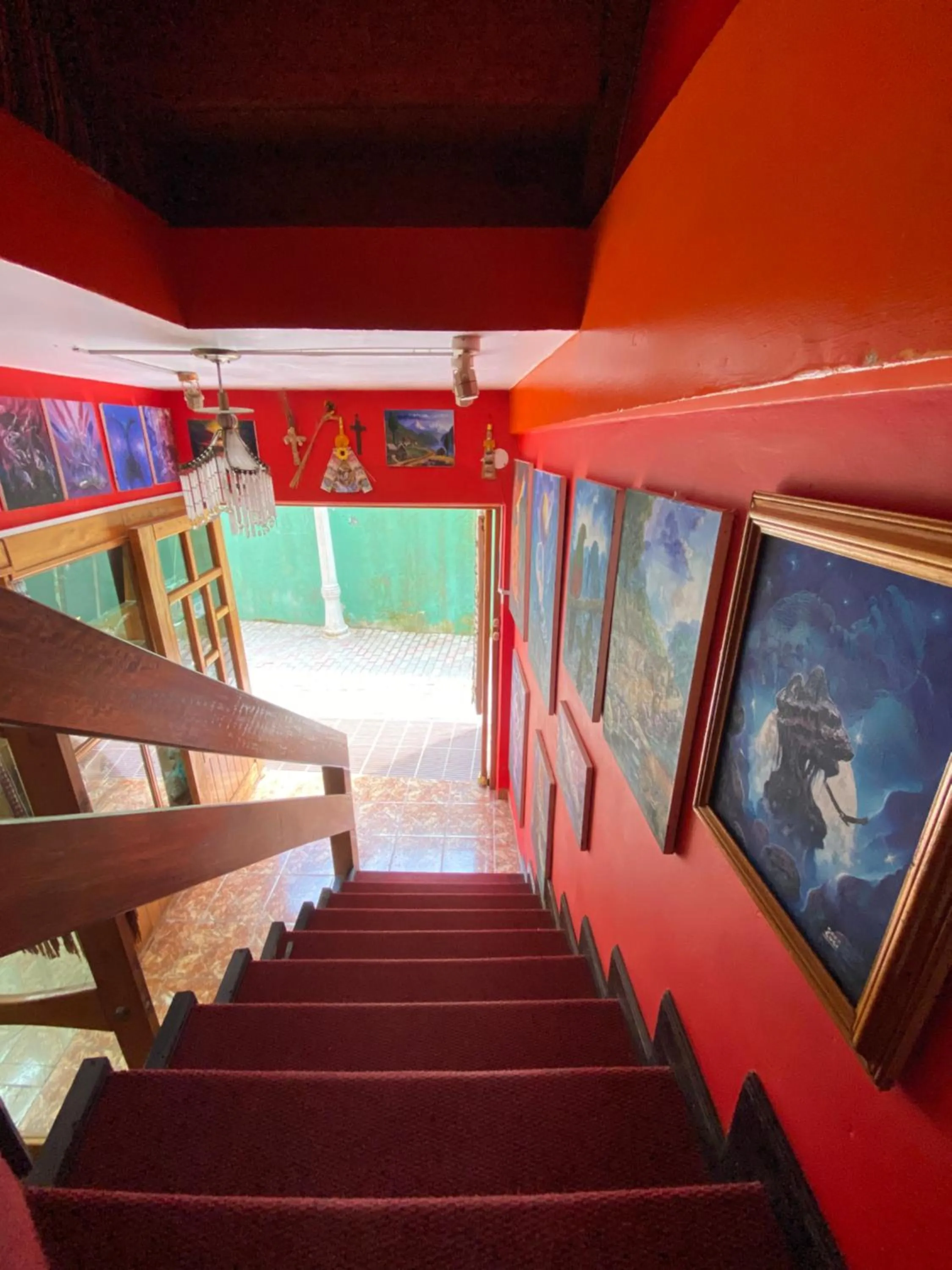 Lobby or reception in Mistico Machupicchu Eco B&B