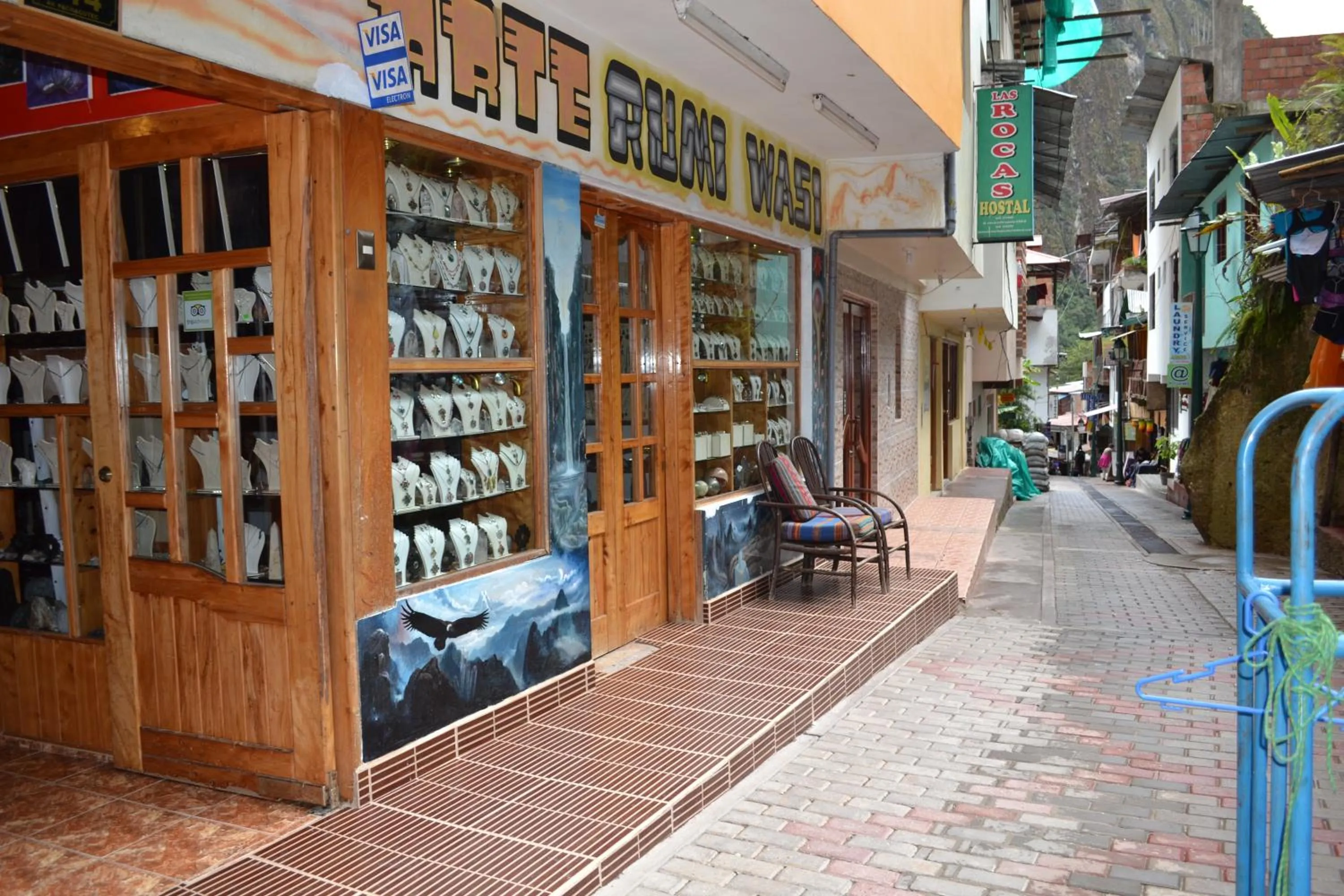 Lobby or reception in Mistico Machupicchu Eco B&B